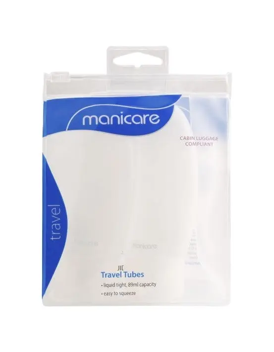 Manicare Travel Tubes 2 Pack