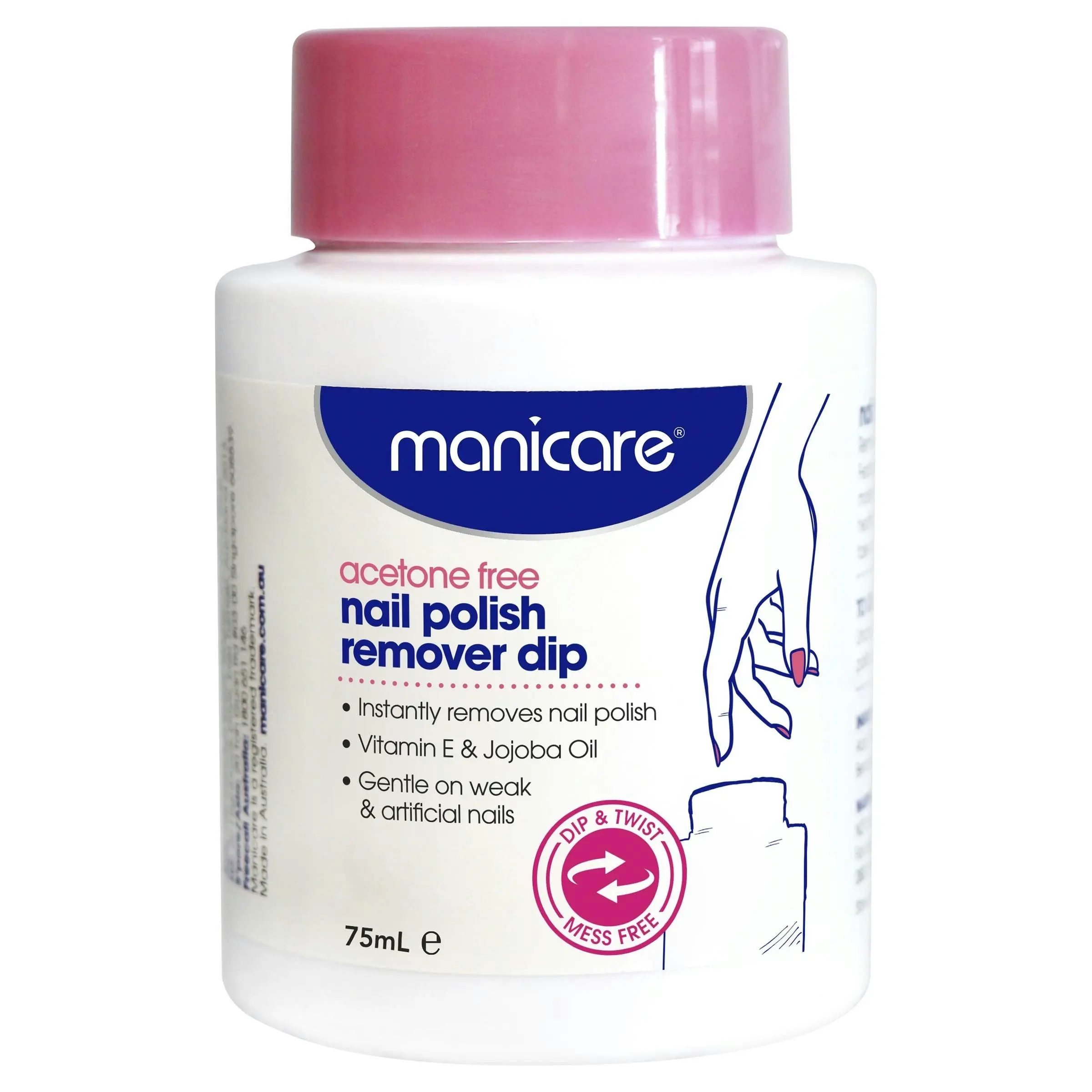 Manicare Nail Polish Remover Dip 75ml