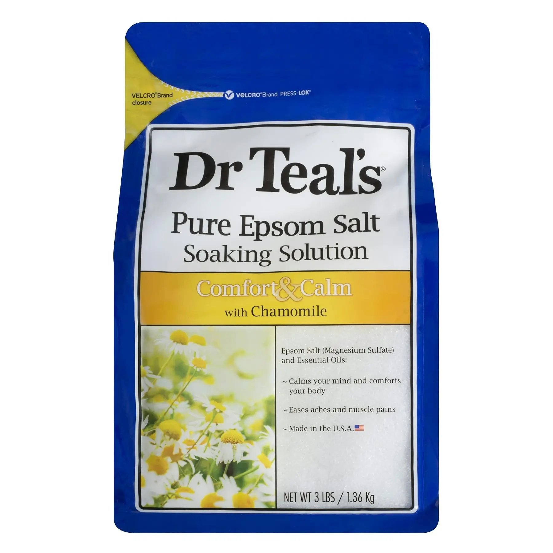 Dr Teal's Epsom Salt Chamomile 1.36kg