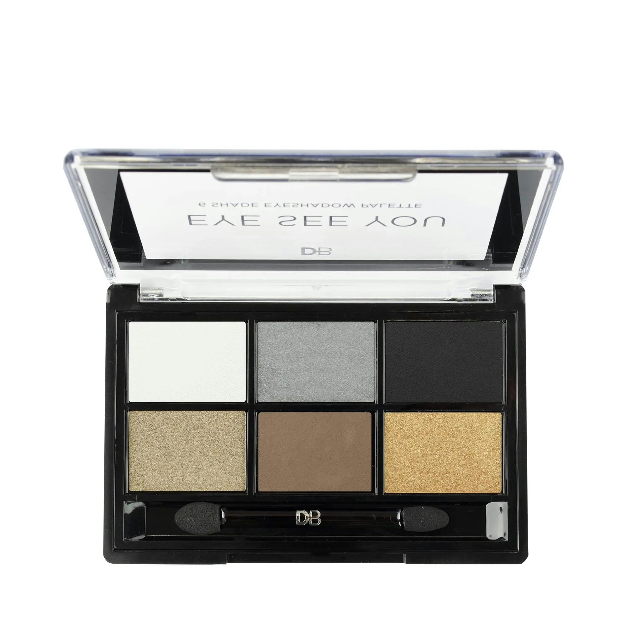 Designer Brands Eye See You 6 Shade Eyeshadow Palette Smoke & Glitter