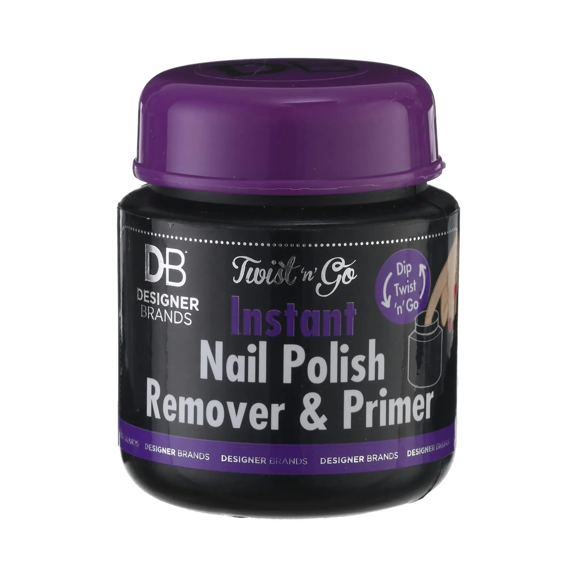 Designer Brands Twist 'n' Go Instant Nail Polish Remover & Primer