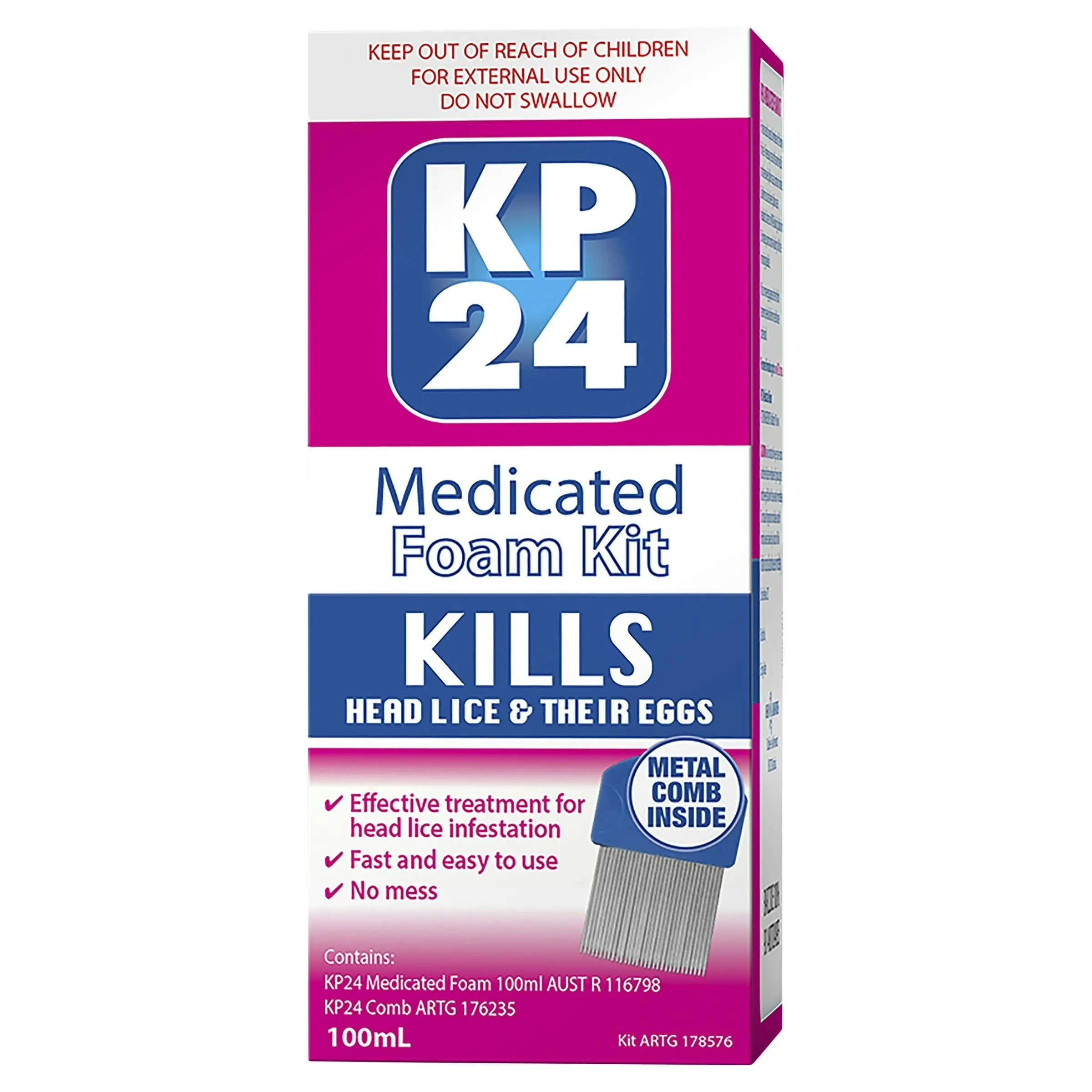 KP24 Medicated Foam KIT