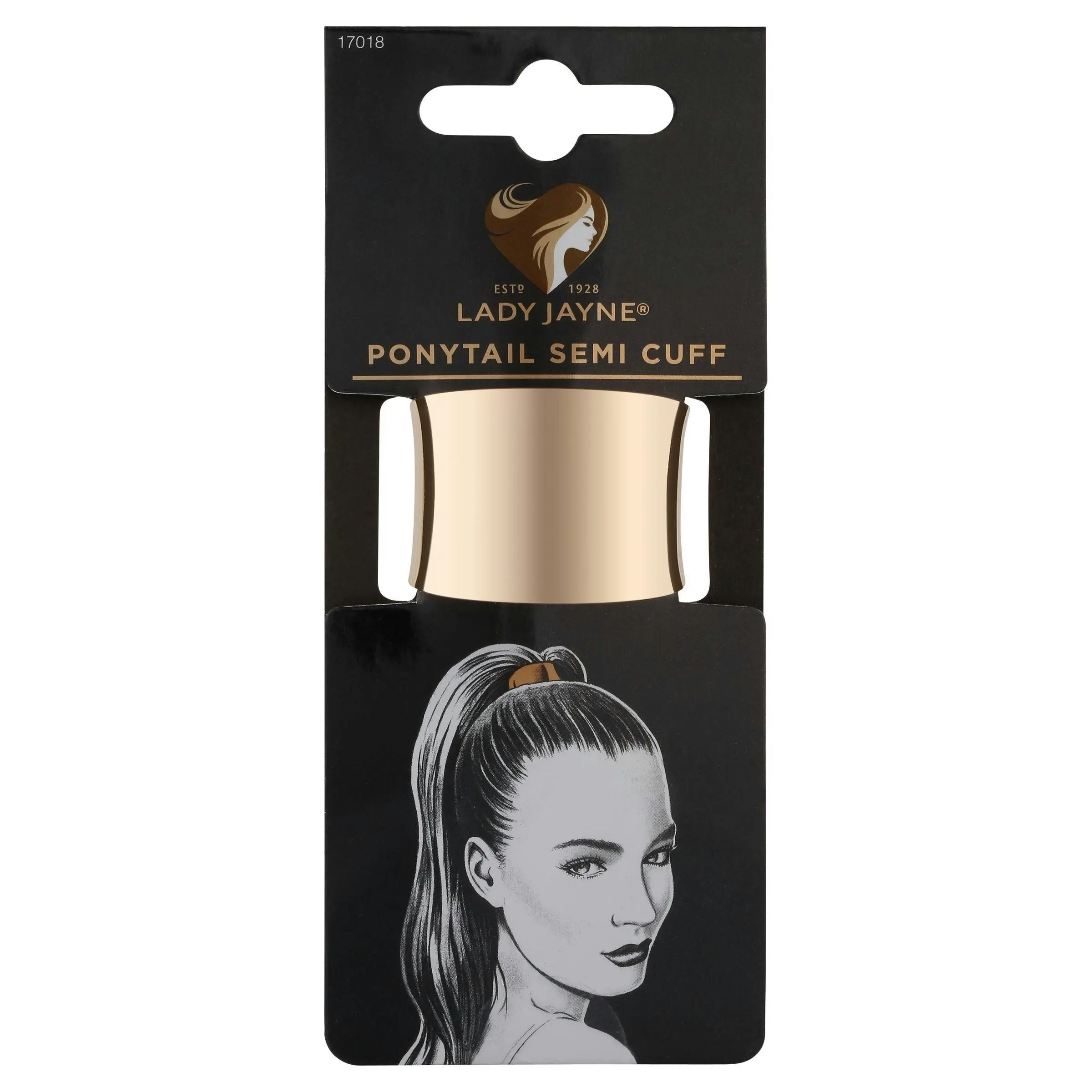 Lady Jayne Metallic Ponytail Semi Cuff