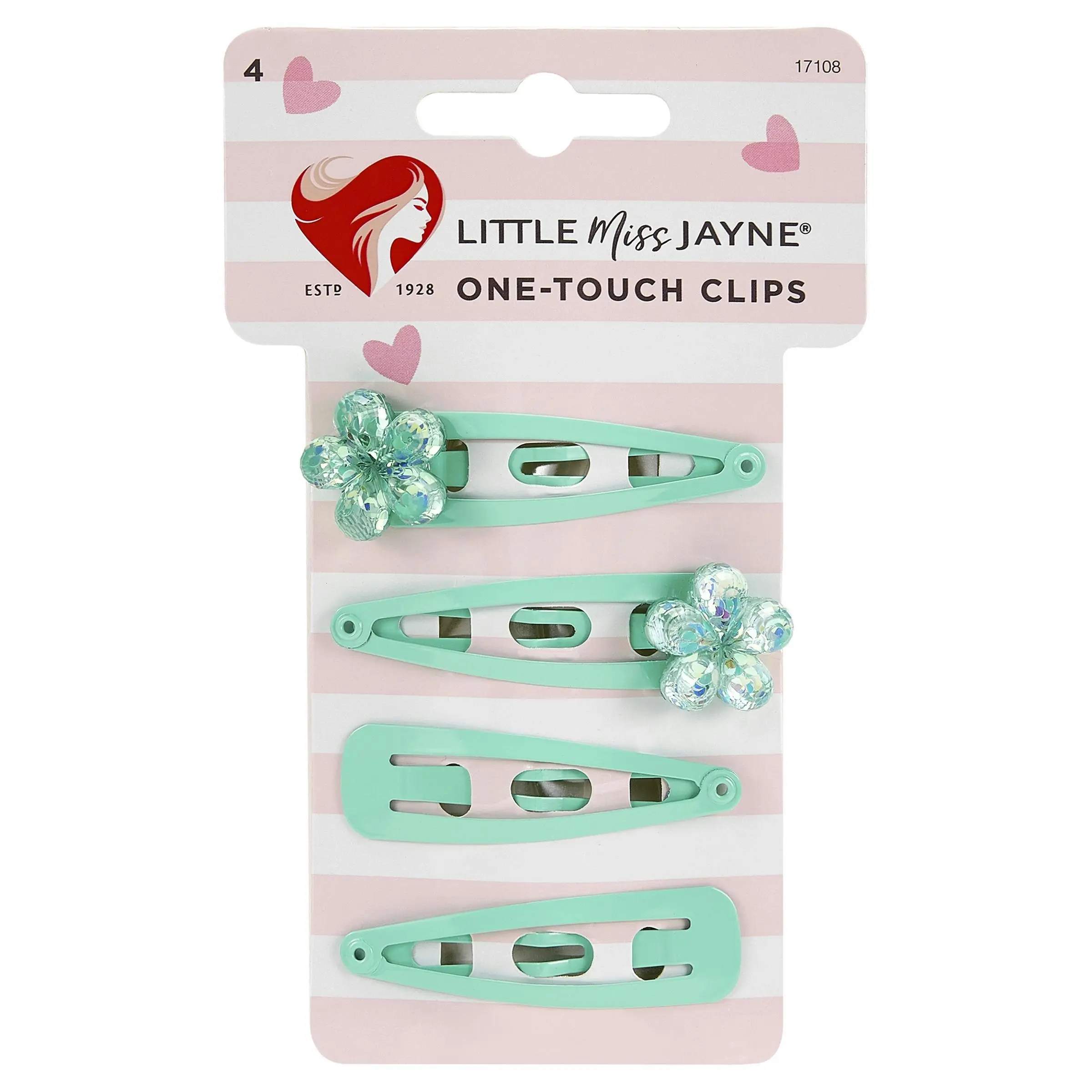 Lady Jayne Little Miss Jayne Bow Clips 4 Pack