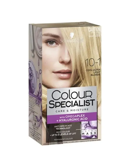 Schwarzkopf Colour Specialist Hair Colour 10.1 Cool Ultra Light Blonde