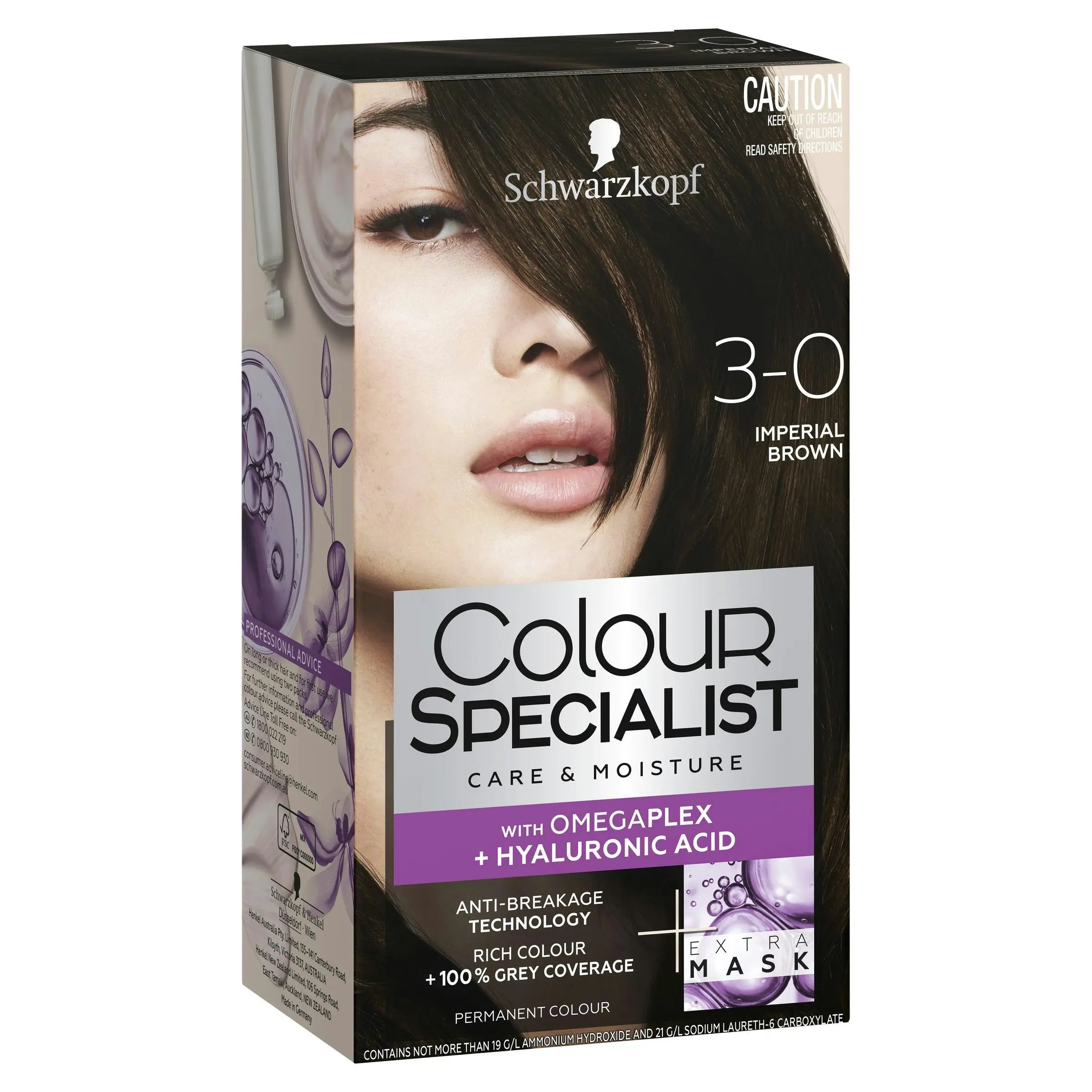 Schwarzkopf Colour Specialist Hair Colour 3.0 Imperial Brown