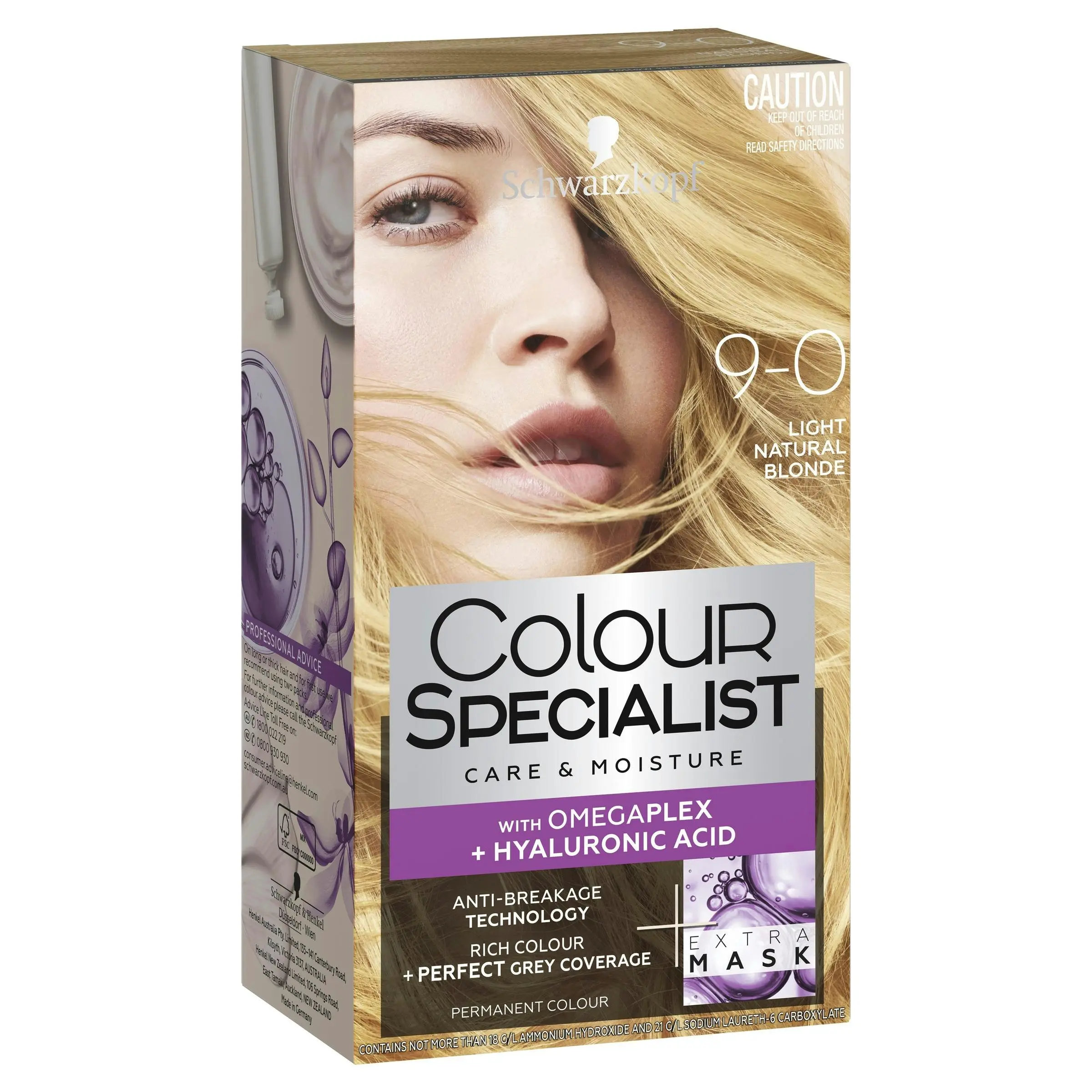 Schwarzkopf Colour Specialist Hair Colour 9.00 Light Natural Blonde