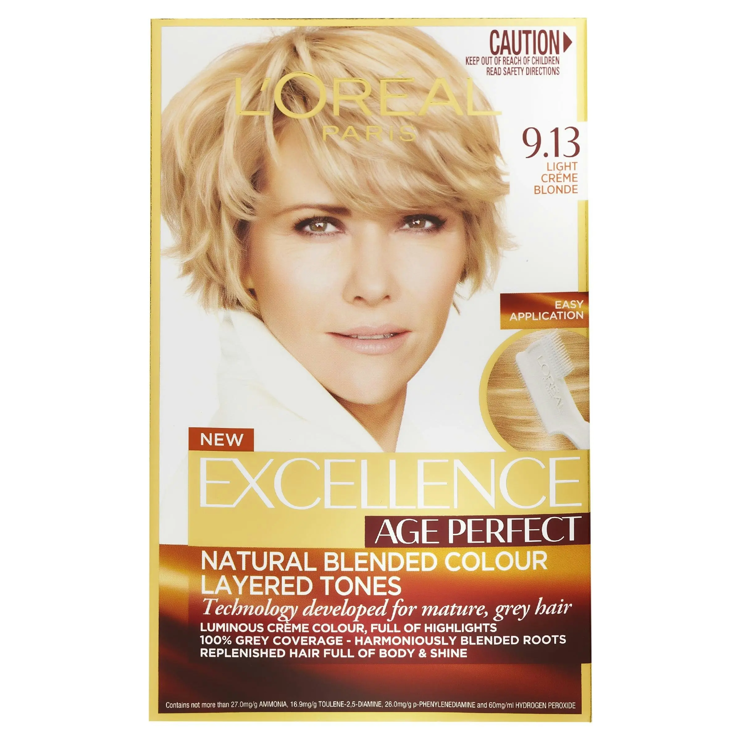 L'Oreal Excellence Age Perfect 9.13 Light Cream Blonde