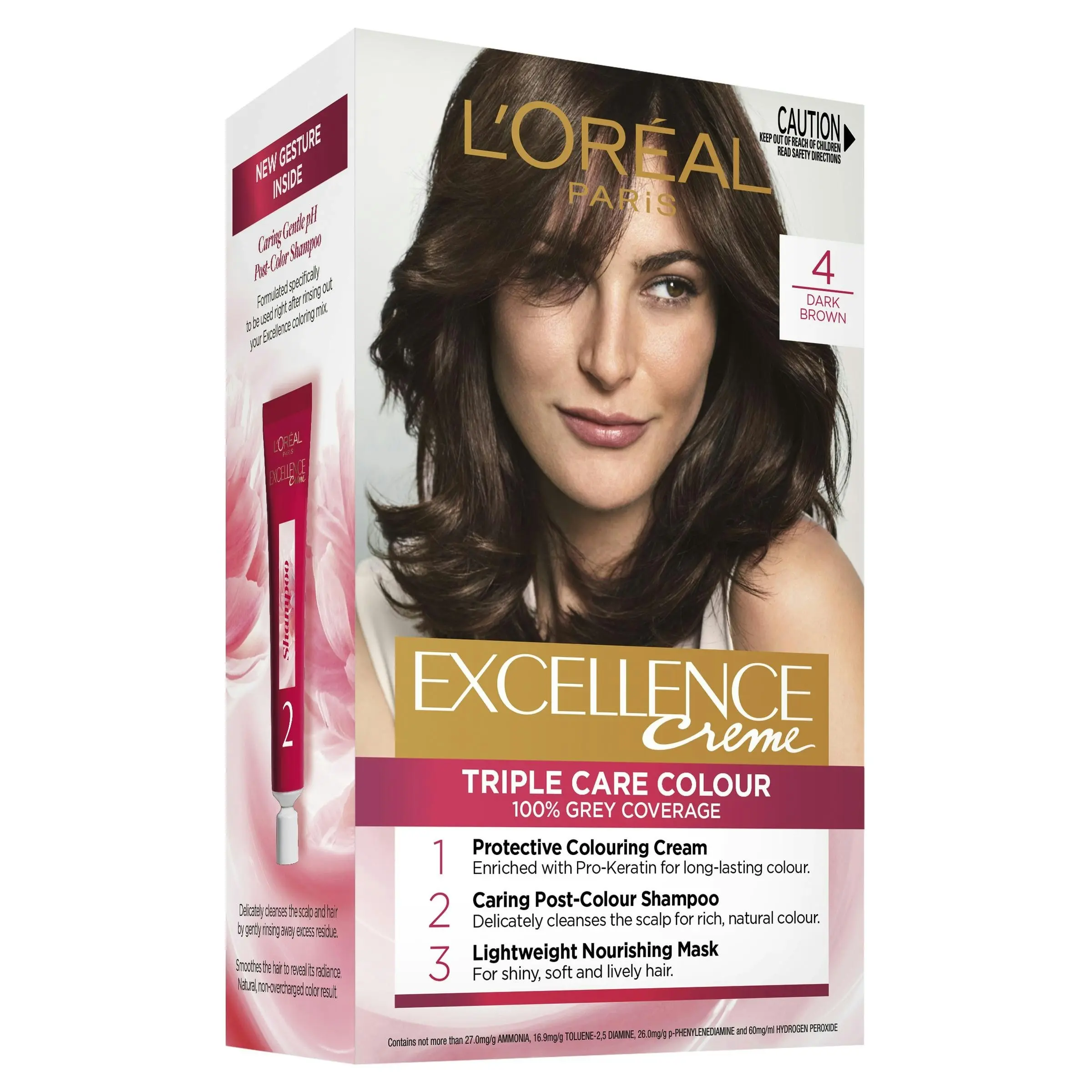 L'Oreal Excellence 4 Dark Brown