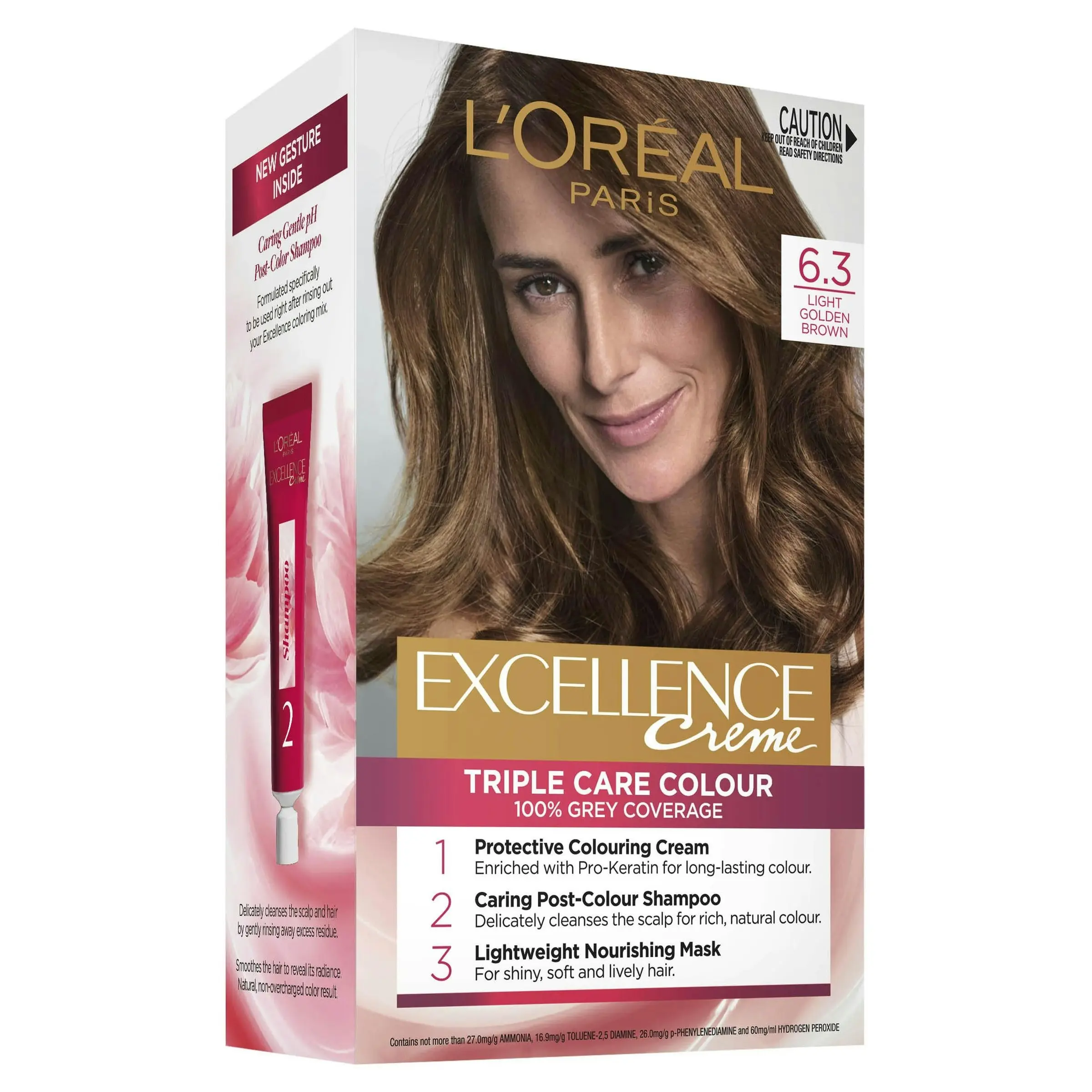 L'Oreal Excellence 6.3 Light Golden Brown