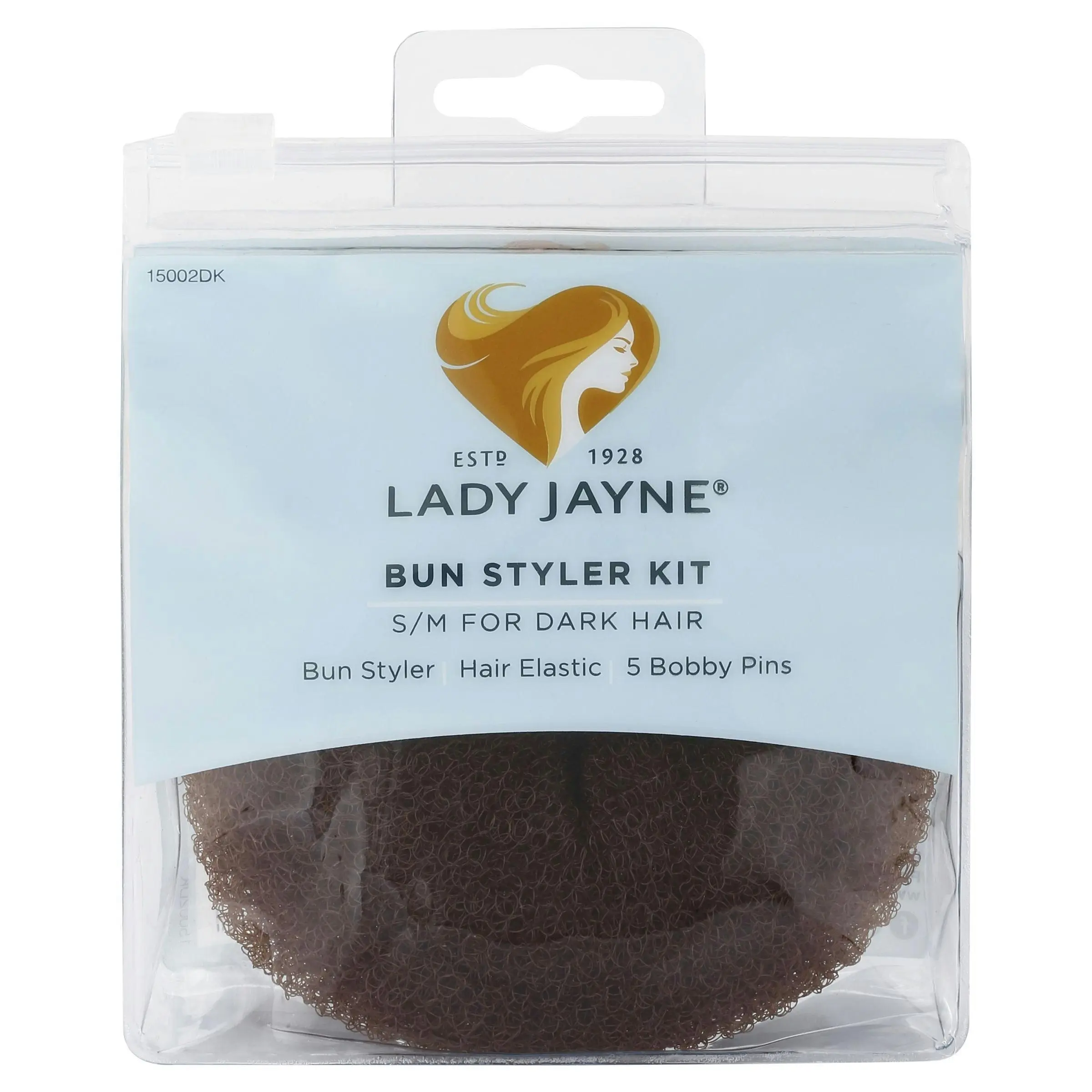 Lady Jayne Dark Bun Styler Kit S/M