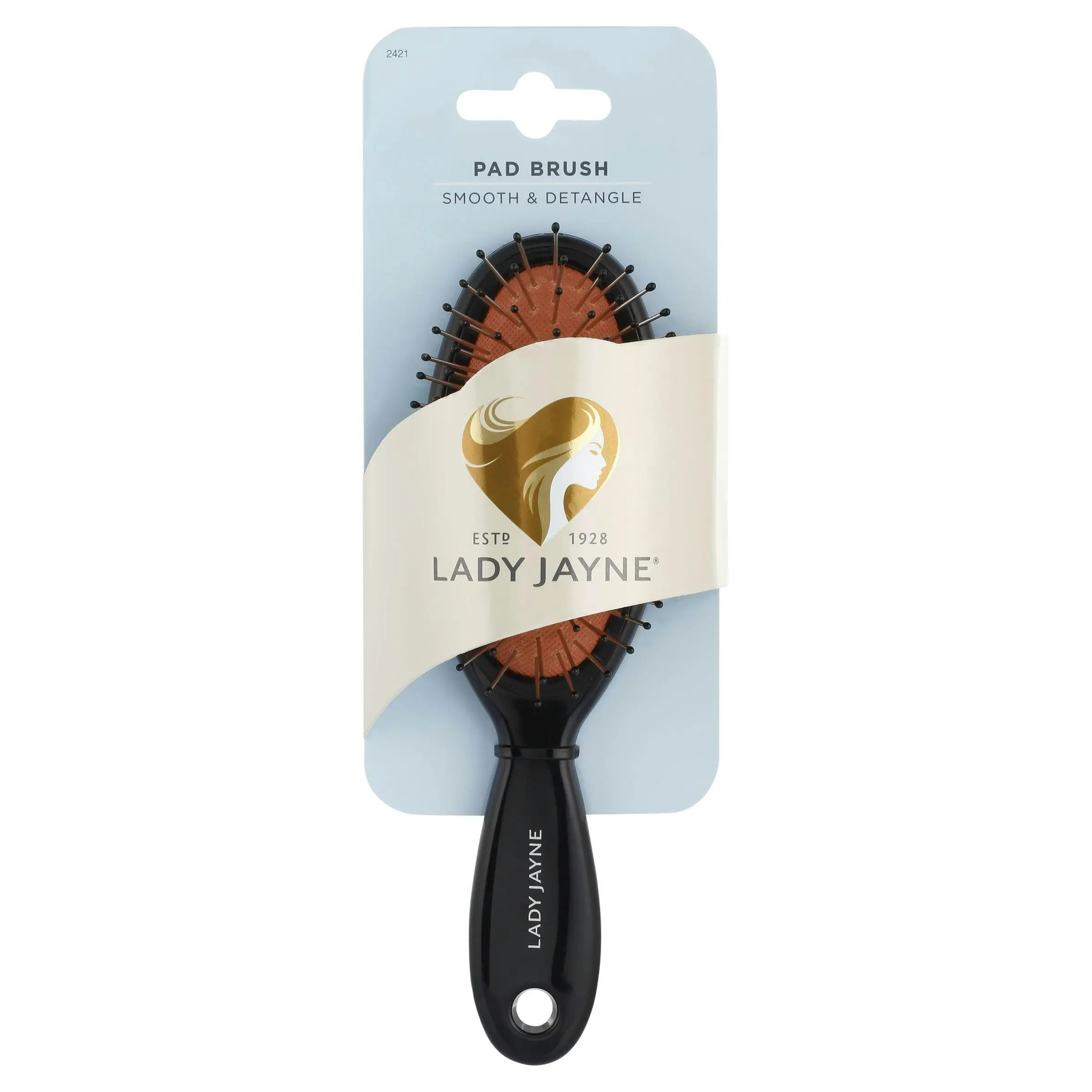 Lady Jayne Purse Sized Metal Pin Pad Brush