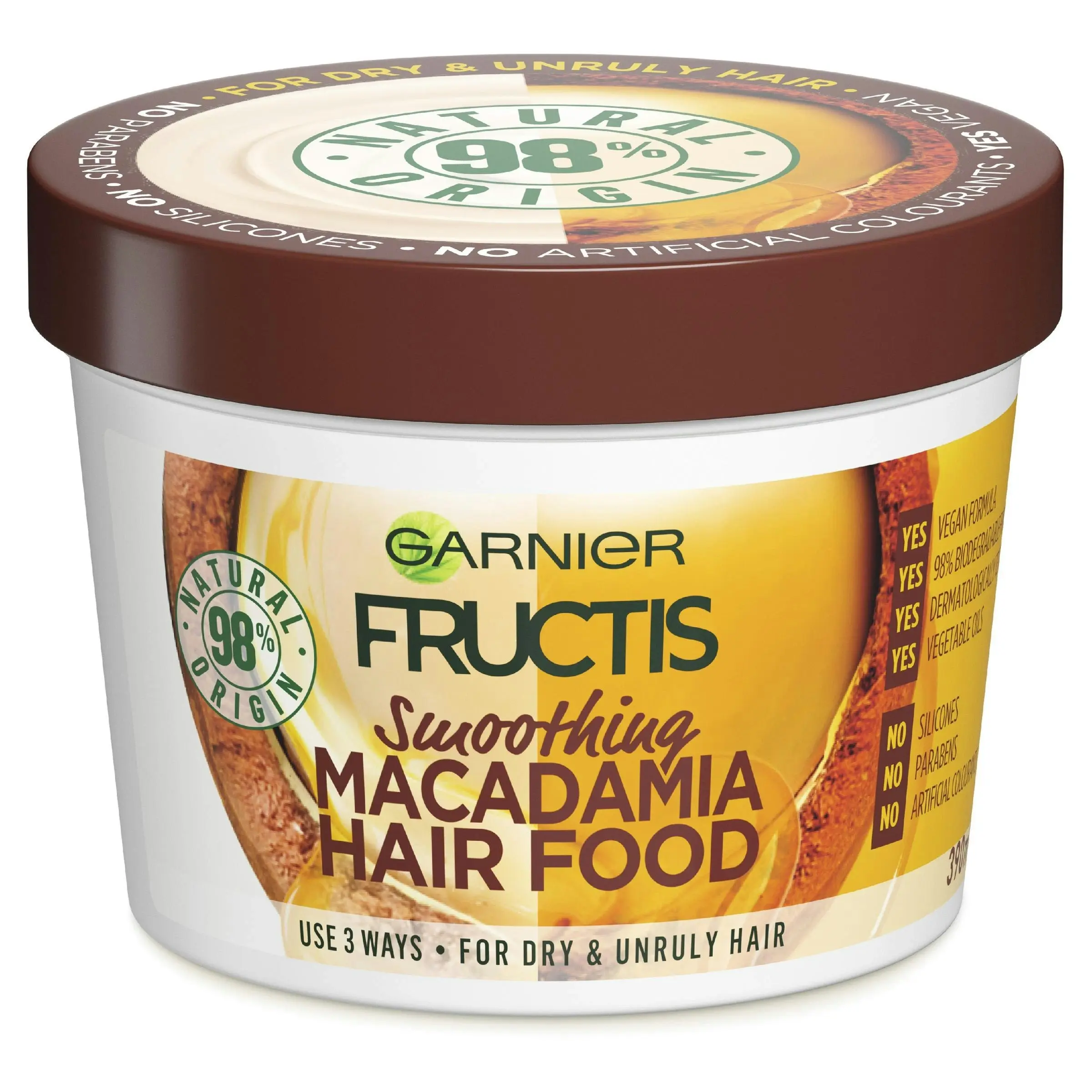 Garnier Fructis Hair Food Macadamia 390mL