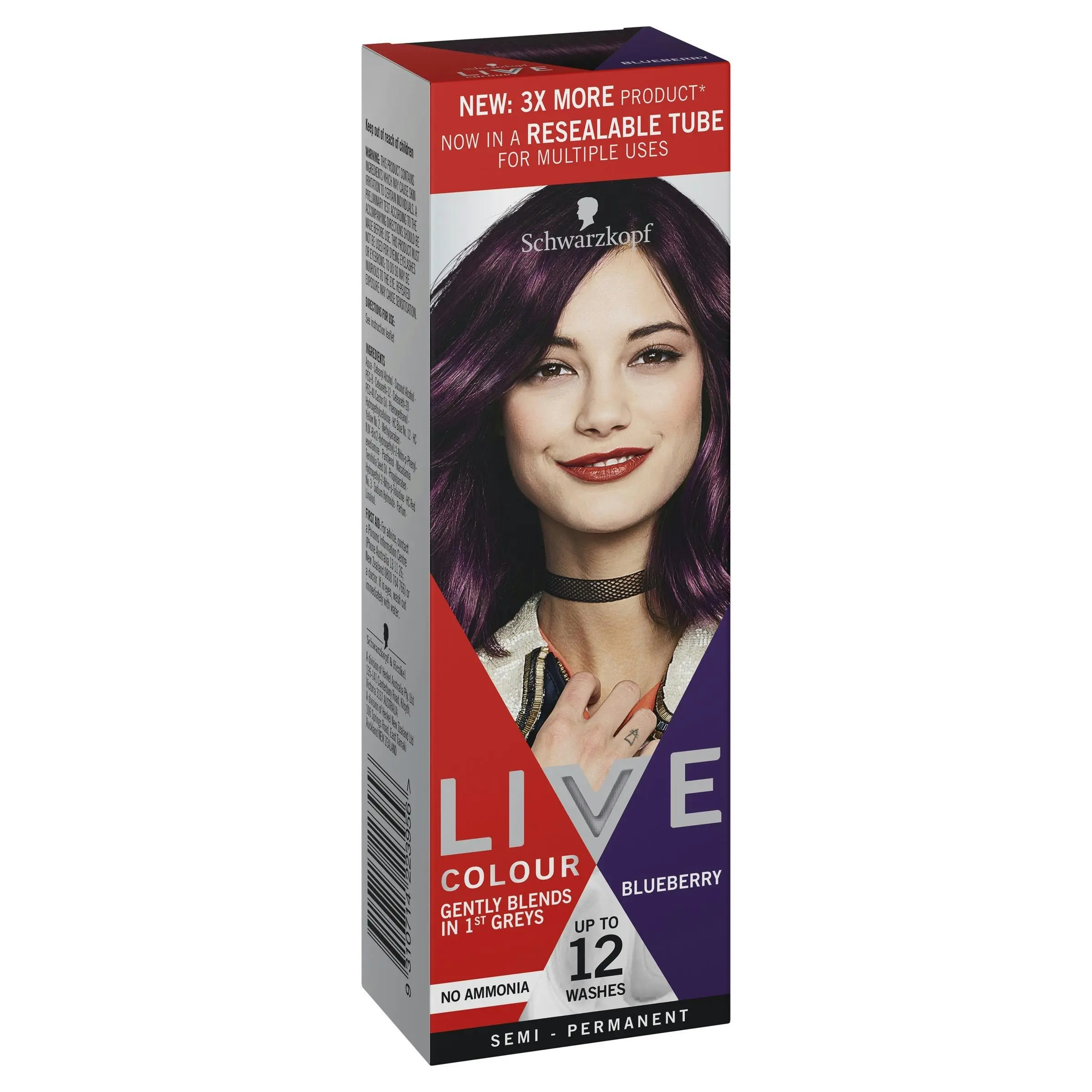 Schwarzkopf Live Colour Blueberry 75ml