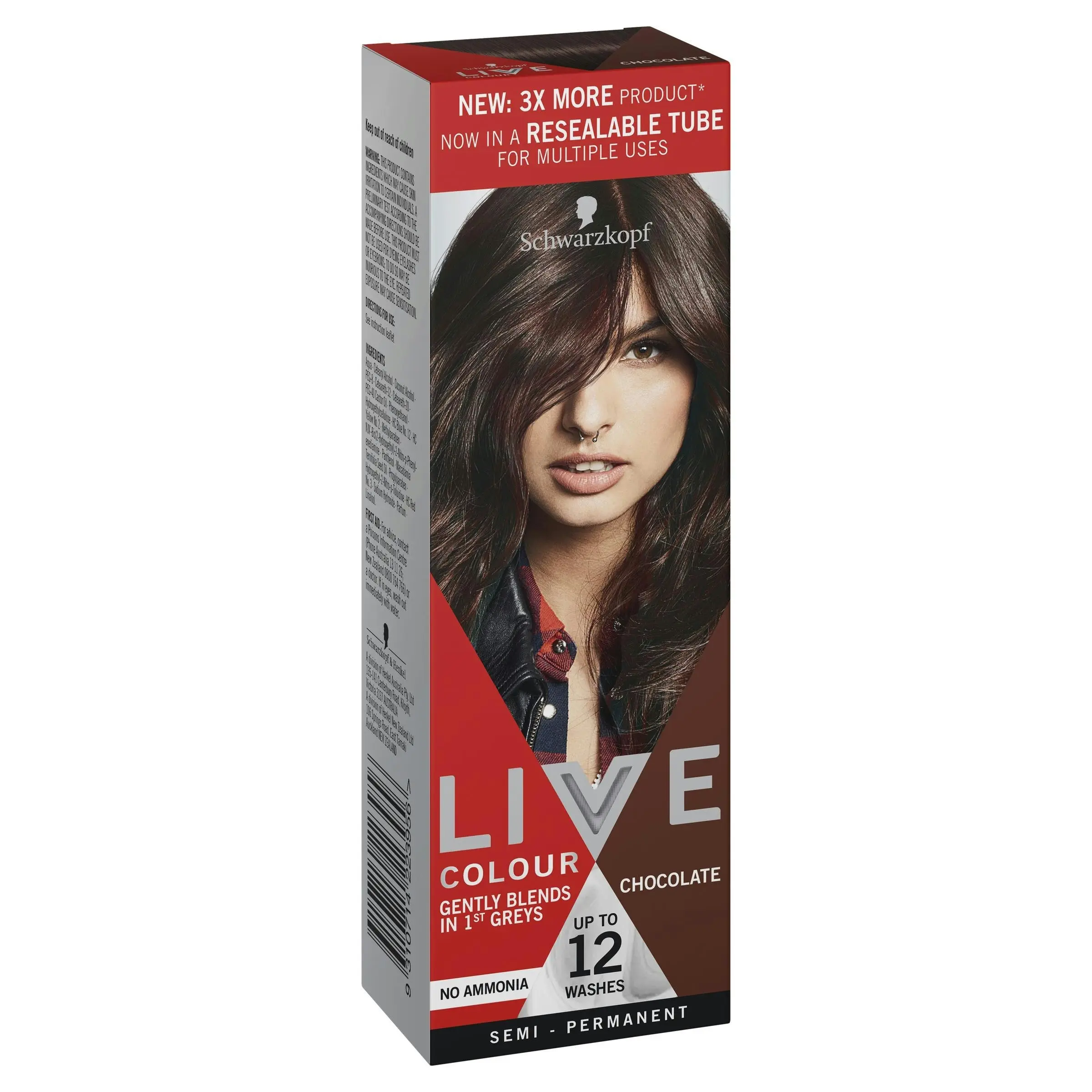 Schwarzkopf Live Colour Chocolate 75ml