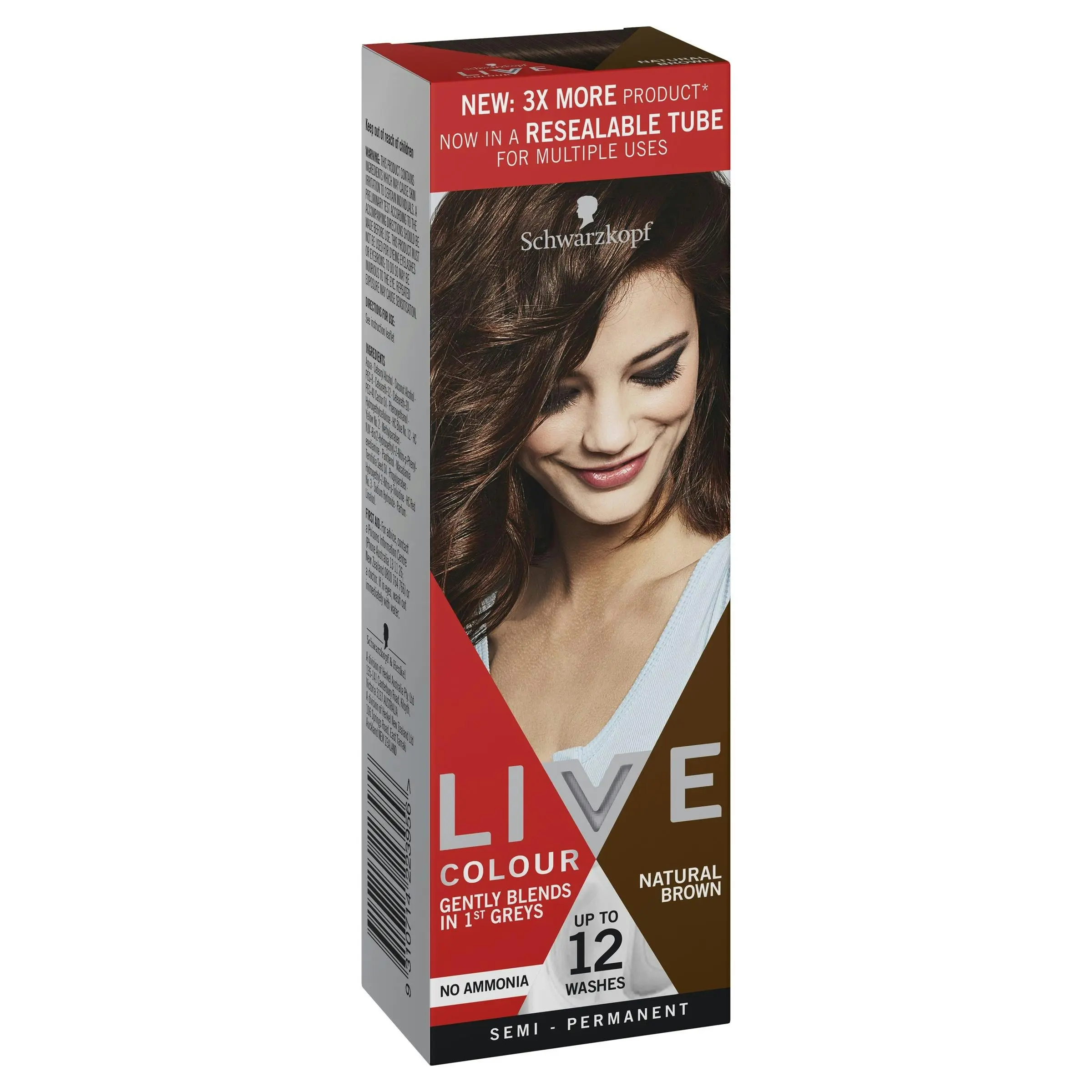 Schwarzkopf Live Colour Natural Brown 75ml