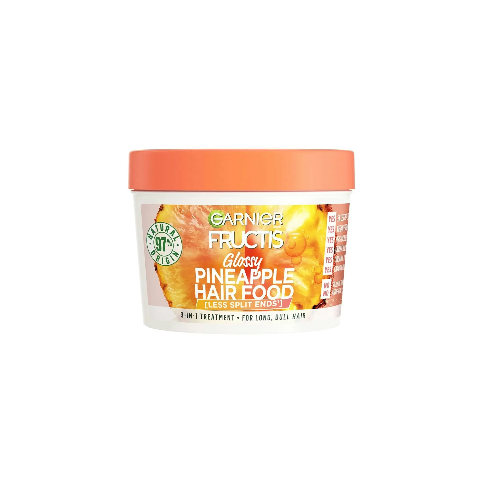 Garnier Fructis Hairfood Treatment Pineapple 390ml