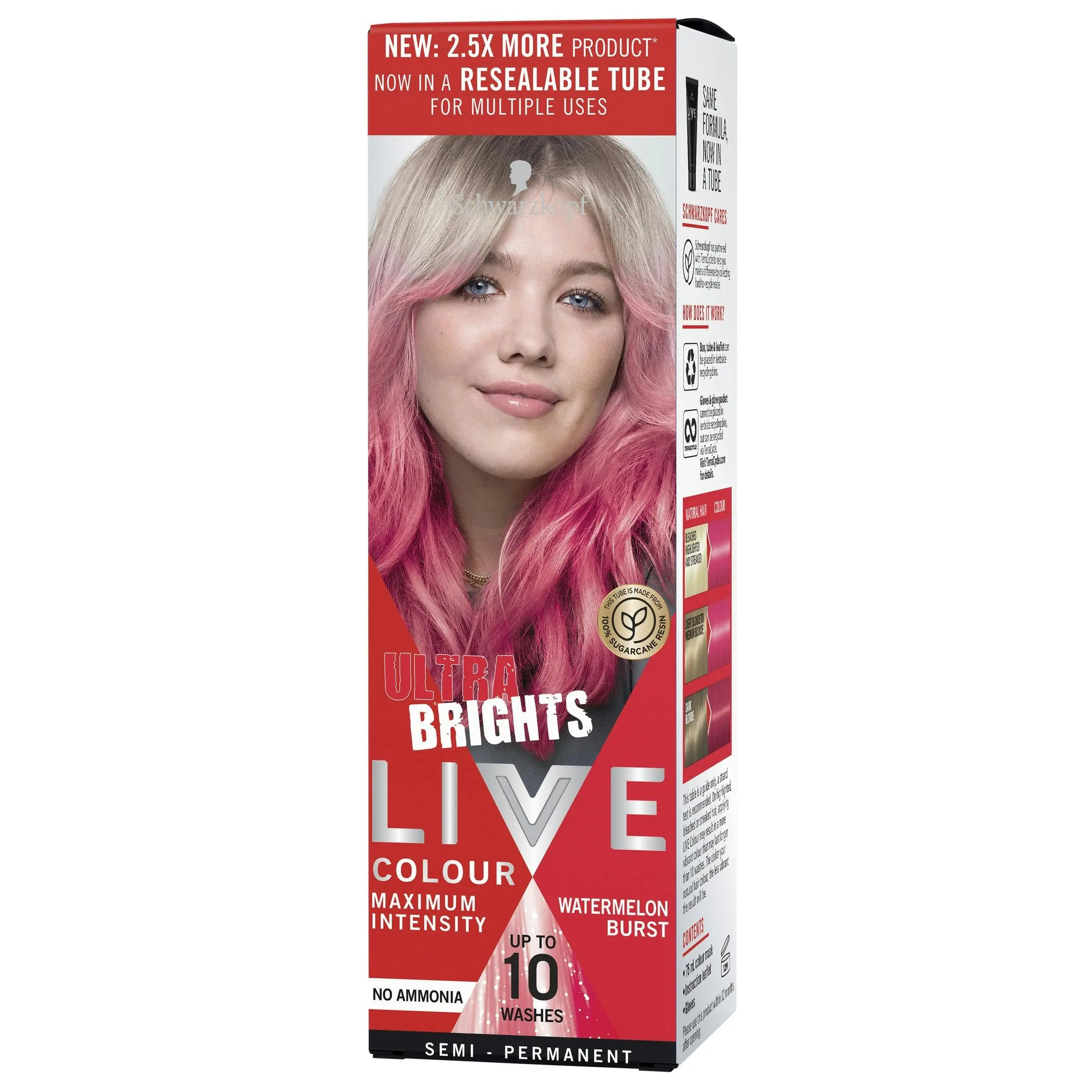 Schwarzkopf Live Colour Ultra Brights Watermelon Burst 75ml