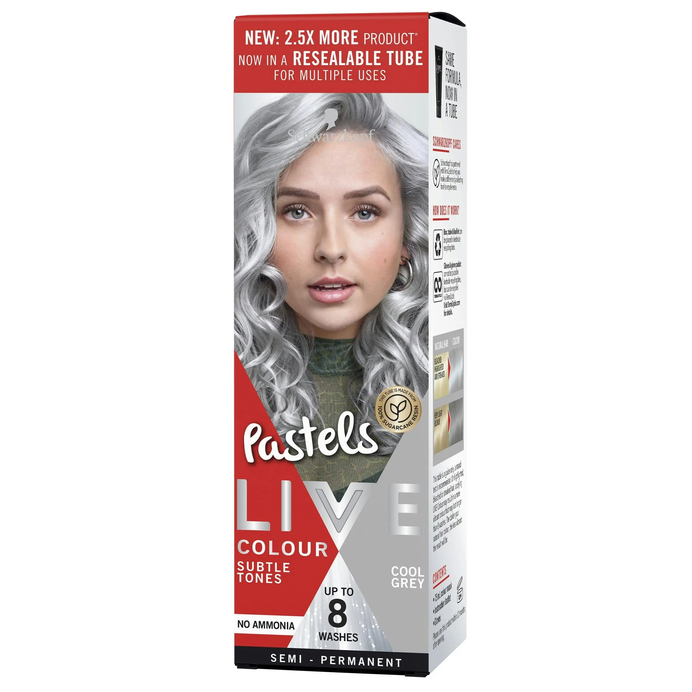 Schwarzkopf Live Colour Cool Grey 75ml