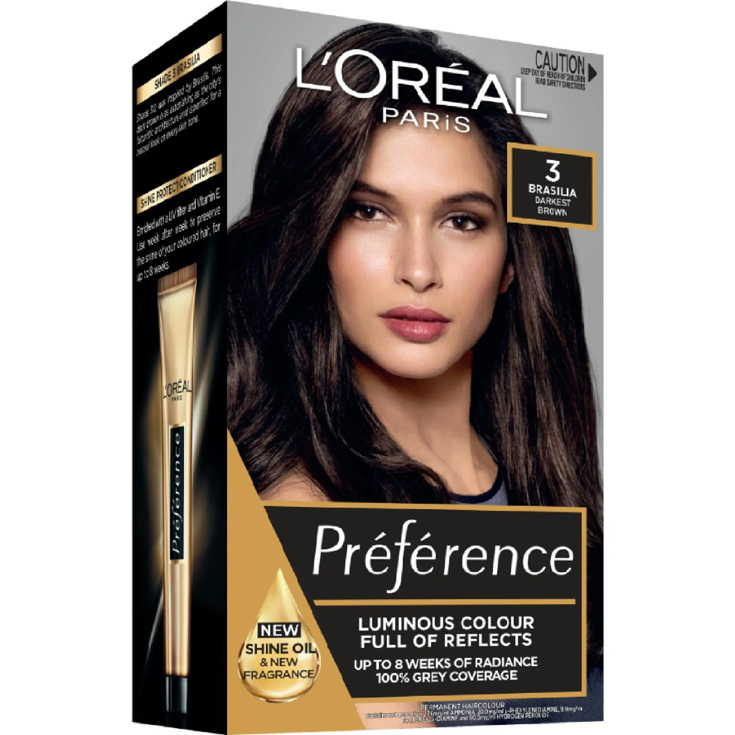 L'Oreal Preference Hair Colour 3 Brasilia