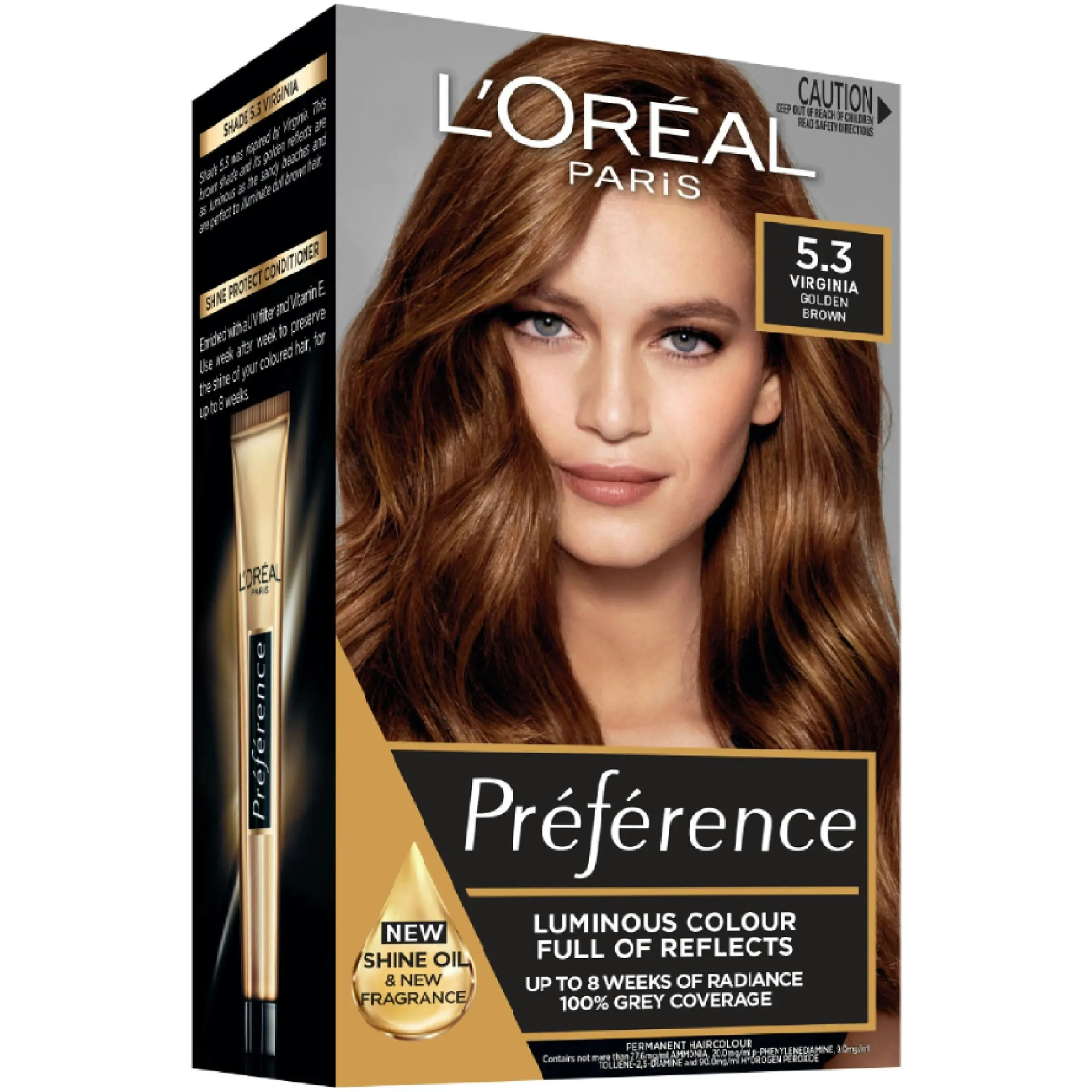 L'Oreal Preference Hair Colour 5.3 Virginia