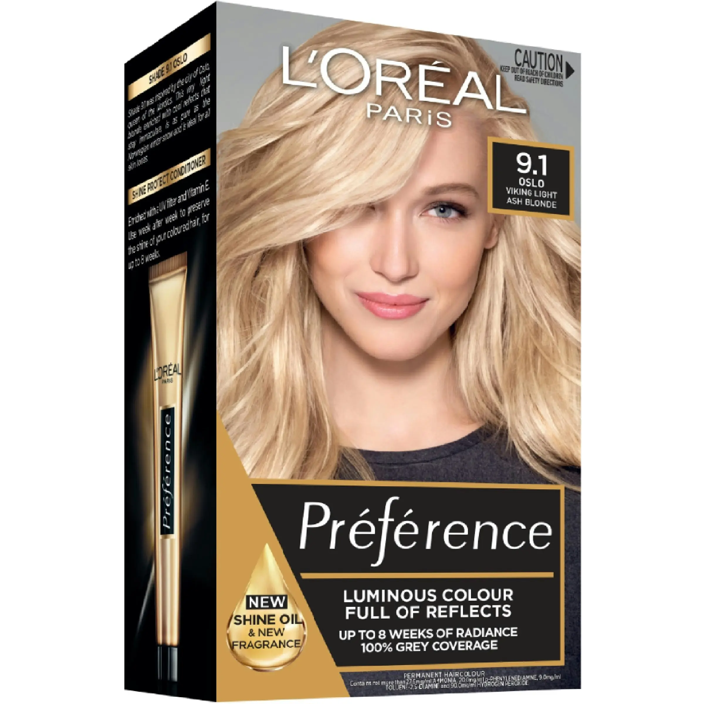 L'Oreal Preference Hair Colour 9.1 Viking