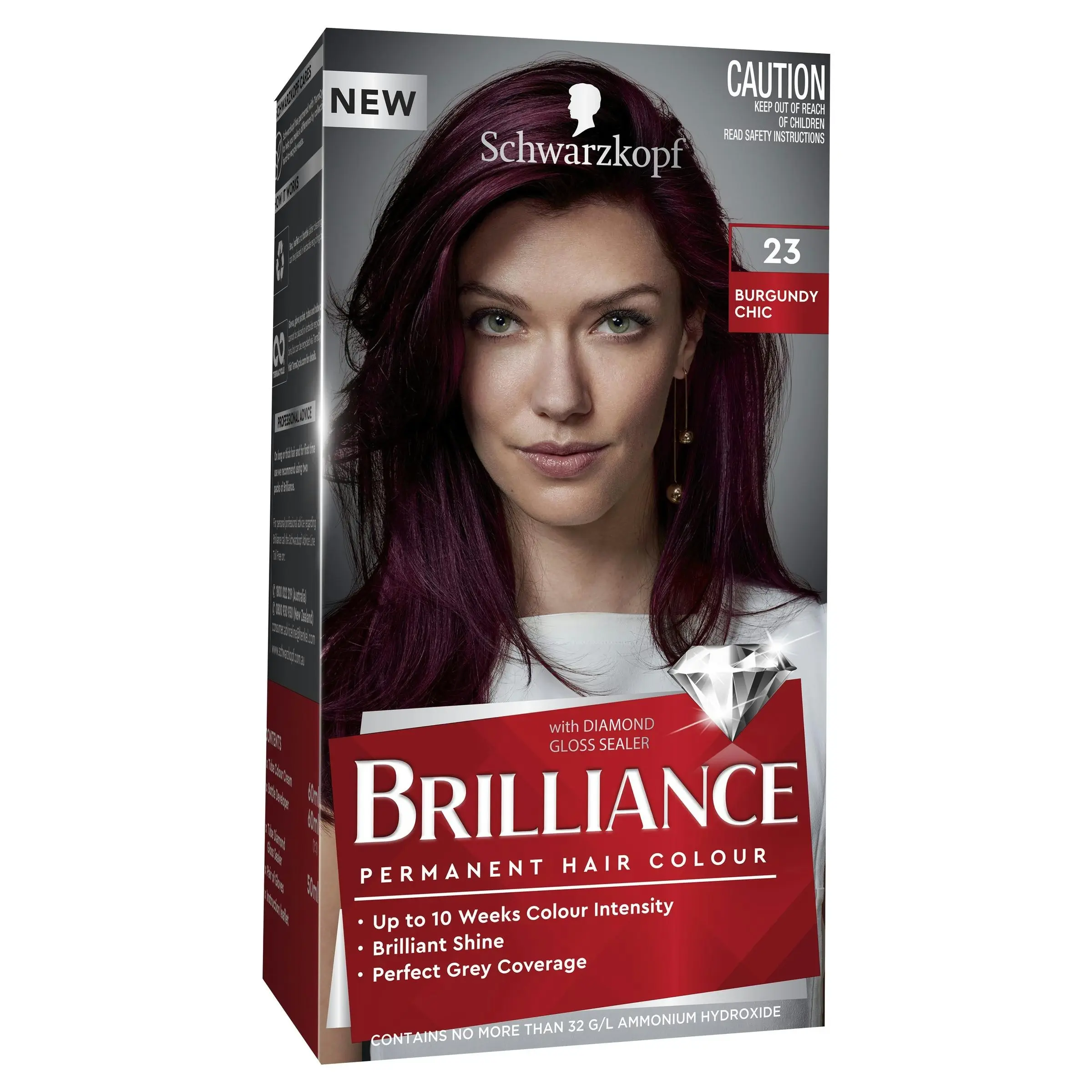 Schwarzkopf Brilliance Couture Collection 23 Burgundy Chic