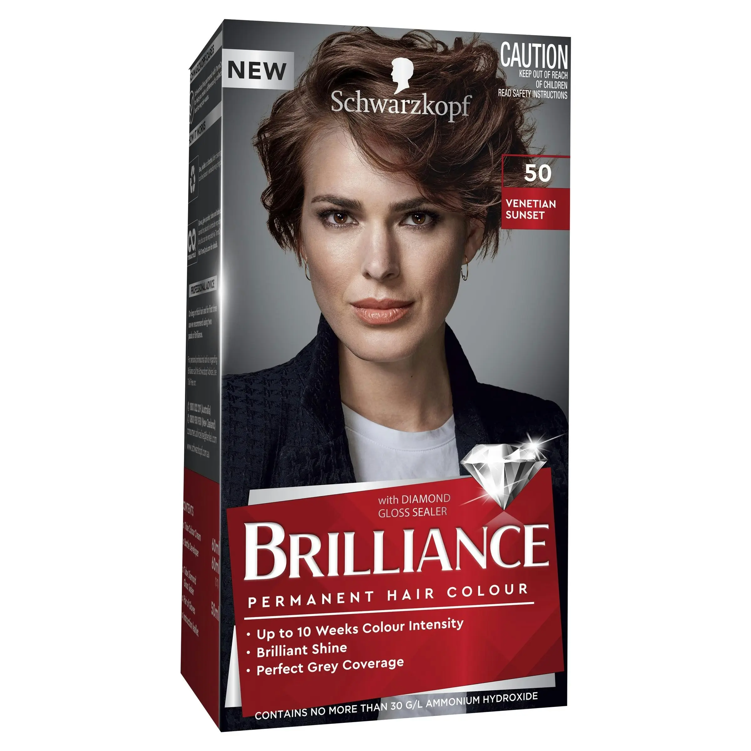 Schwarzkopf Brilliance Intense Colour Creme 50 Venetian Sunset