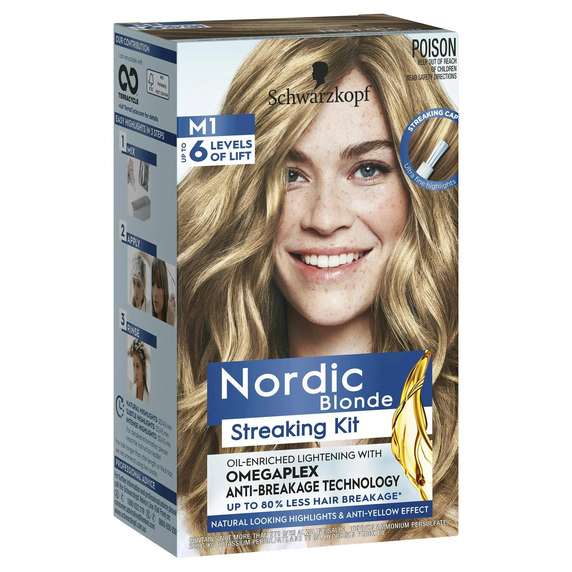 Schwarzkopf Nordic Blonde M1 Streaking Kit