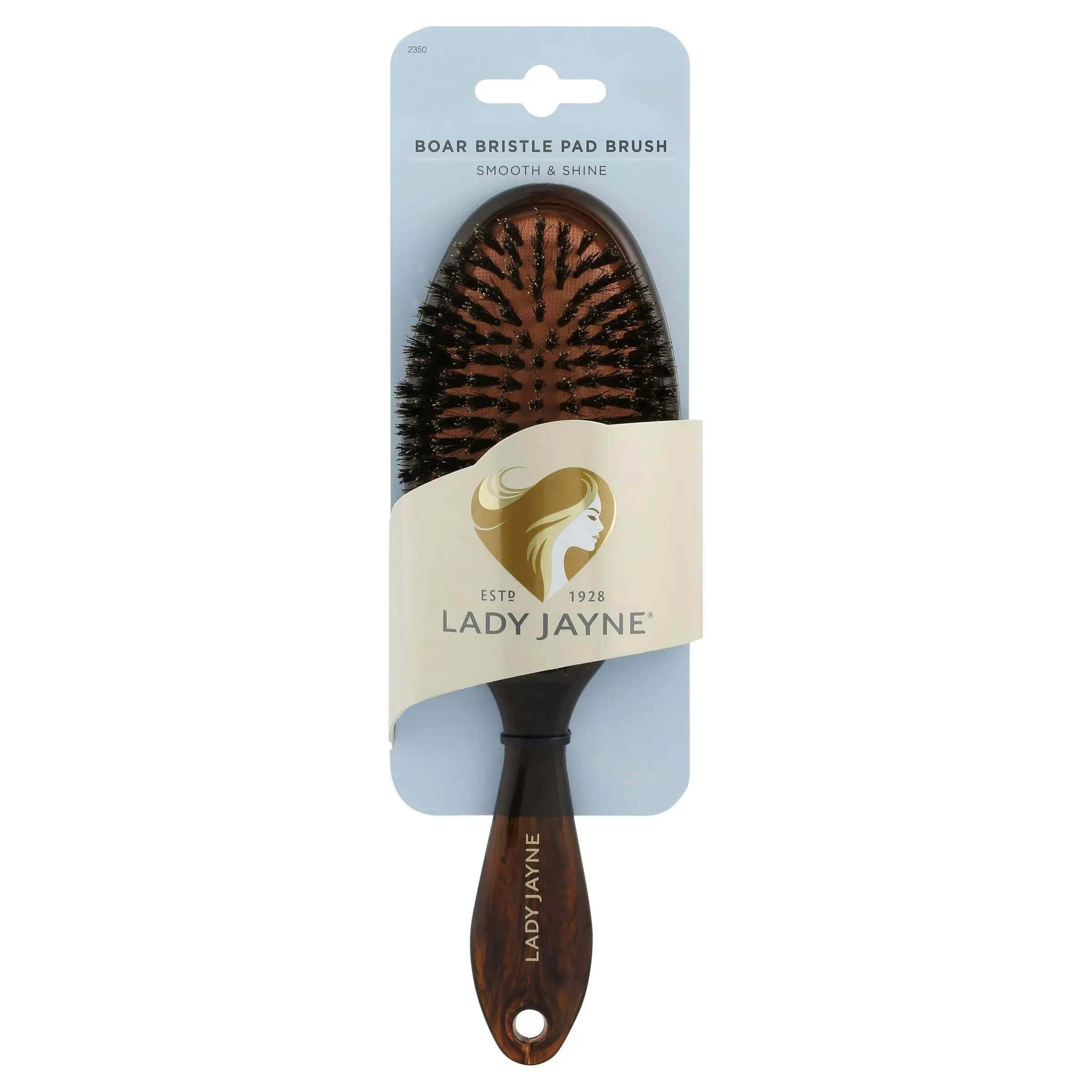 Lady Jayne Large Boar Bristle Pad Brush