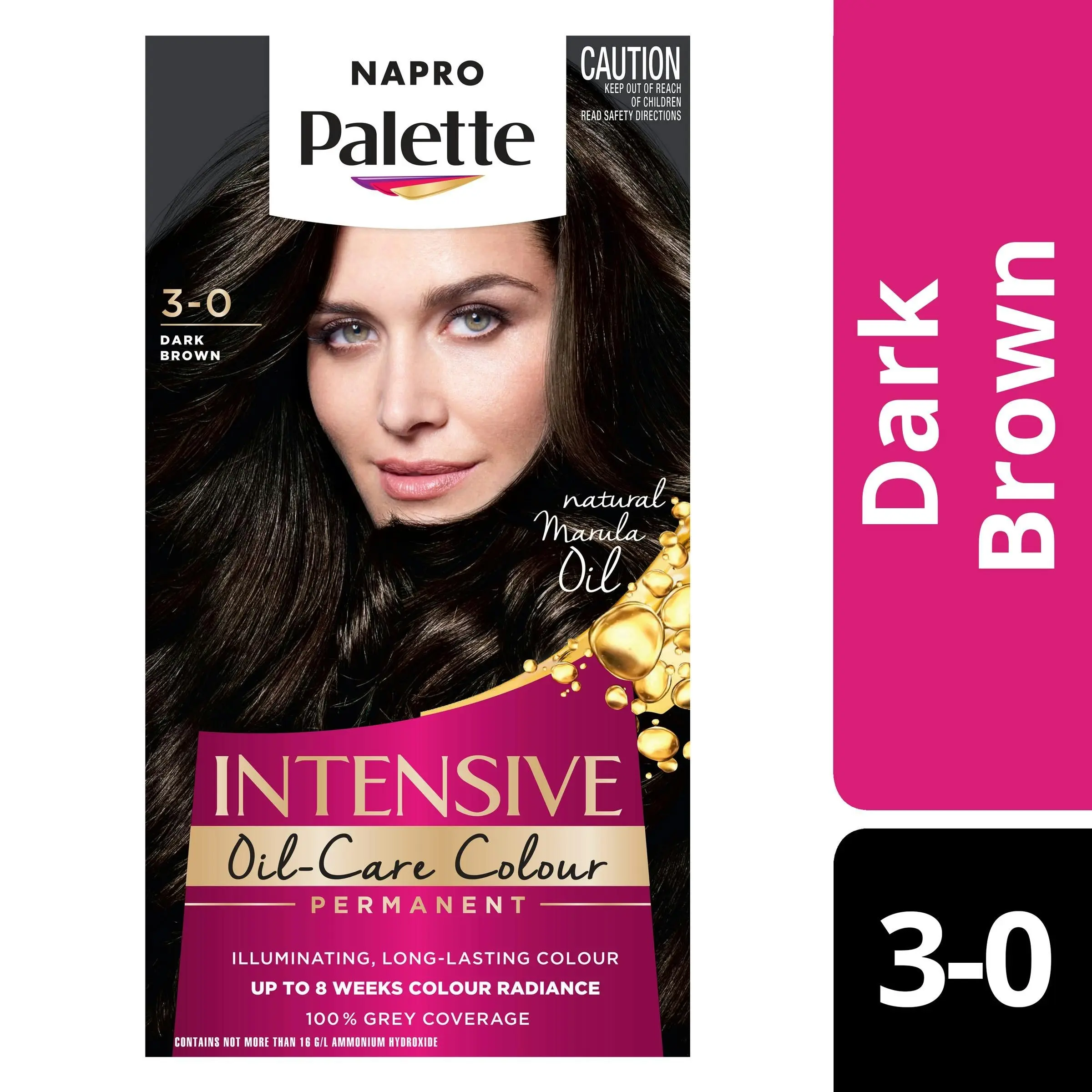 Napro Palette Permanent Hair Colour 3-0 Dark Brown