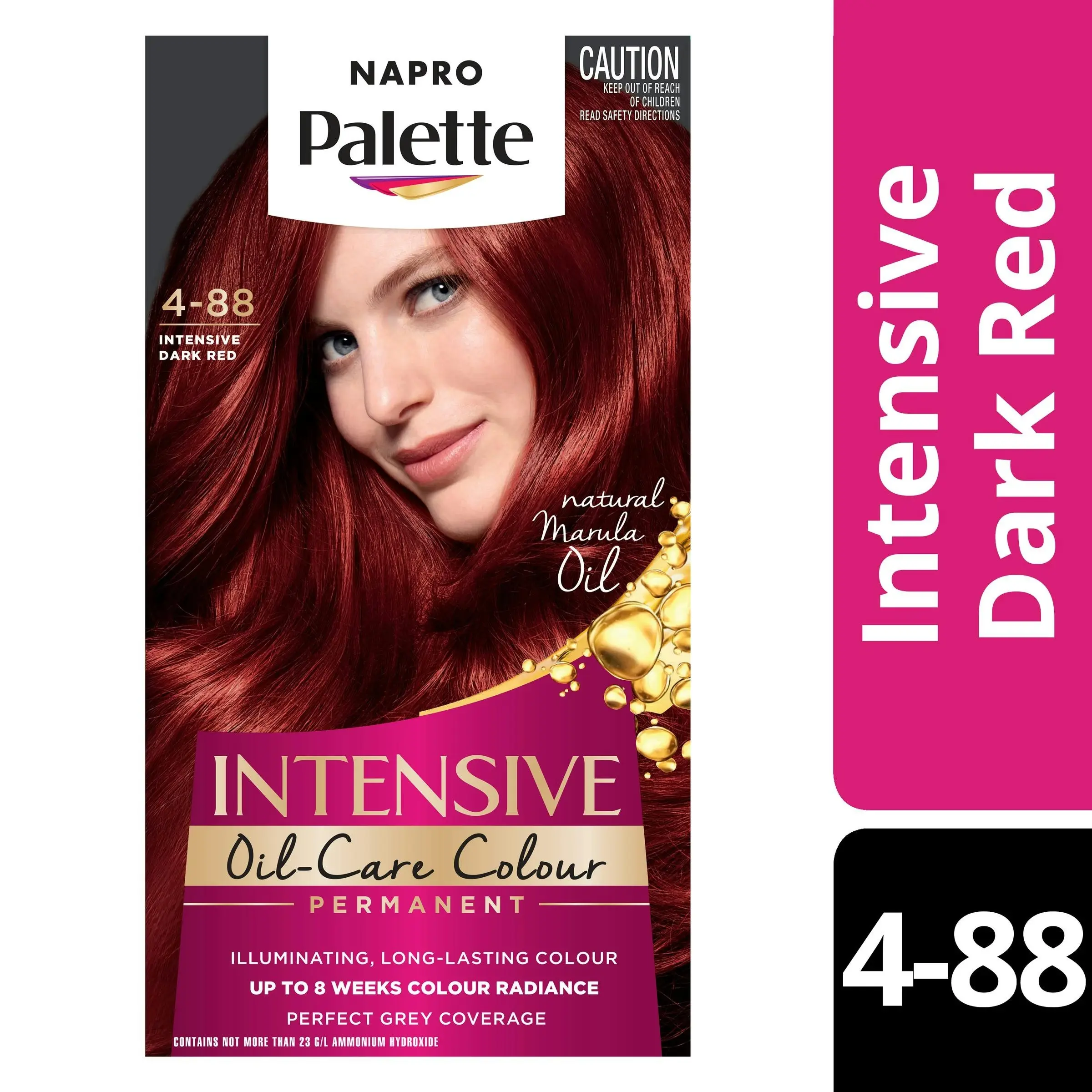 Napro Palette Permanent Hair Colour 4 - 88 Intensive Dark Red