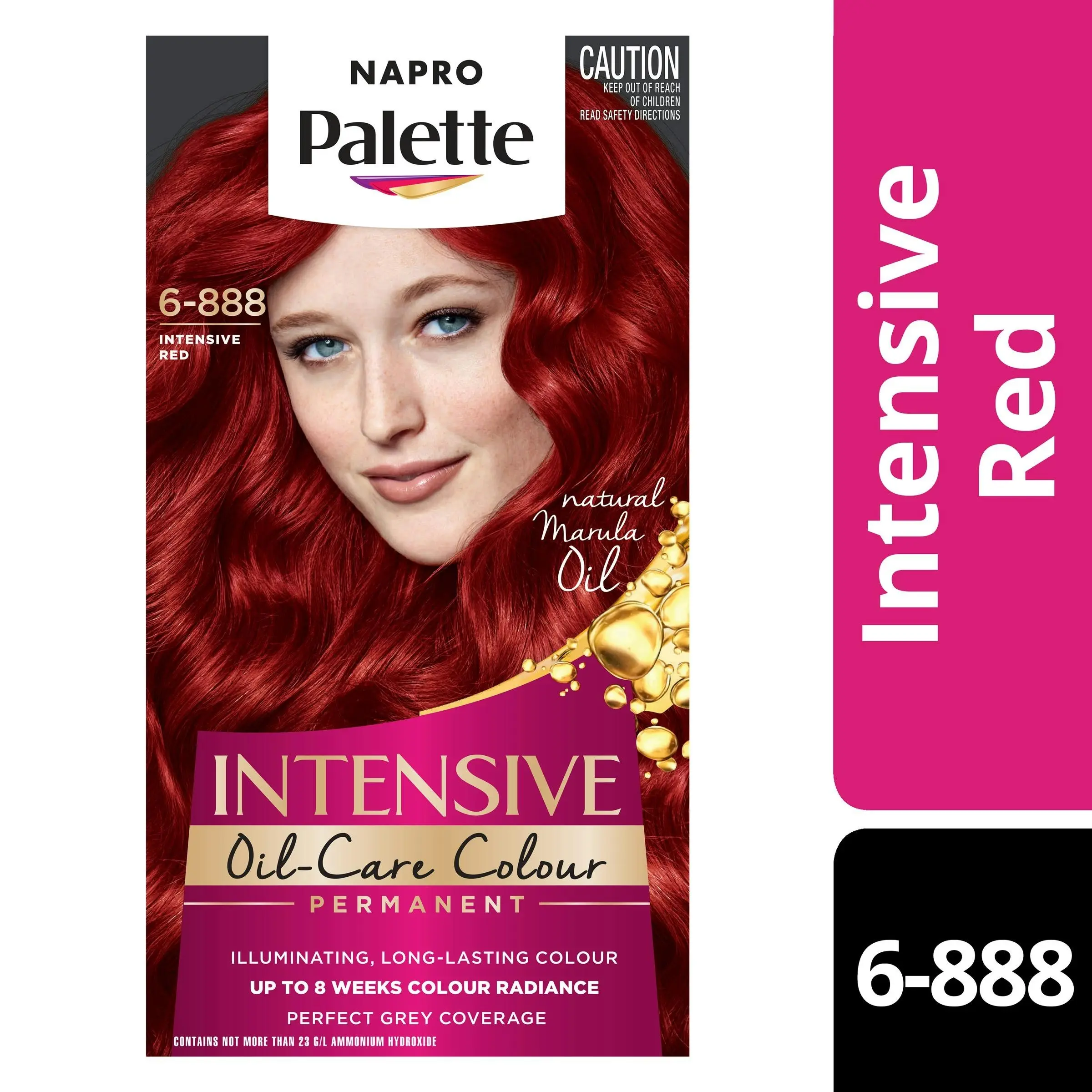 Napro Palette Permanent Hair Colour 6 - 888 Intensive Red