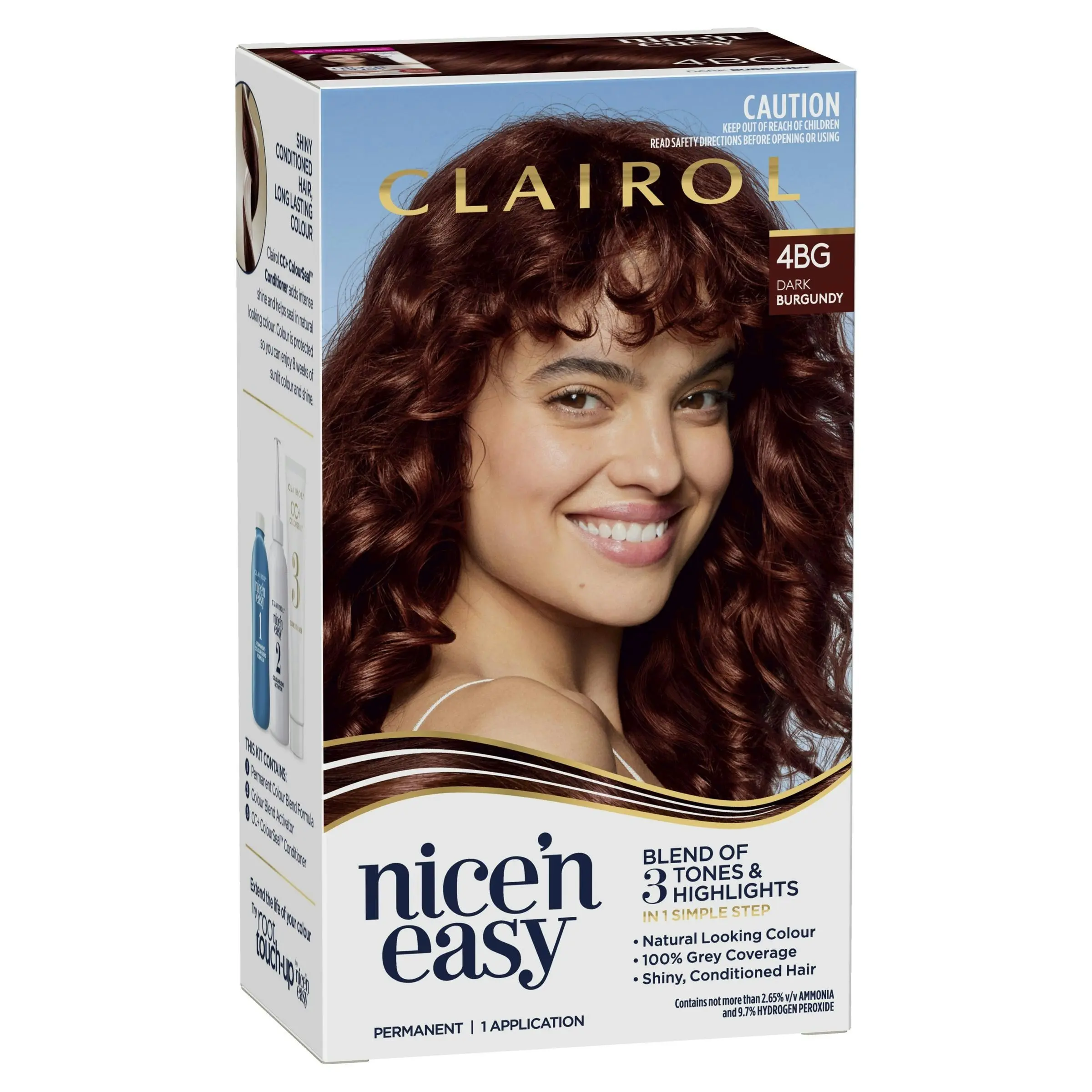 Clairol Nice 'N Easy 4BG Dark Burgundy