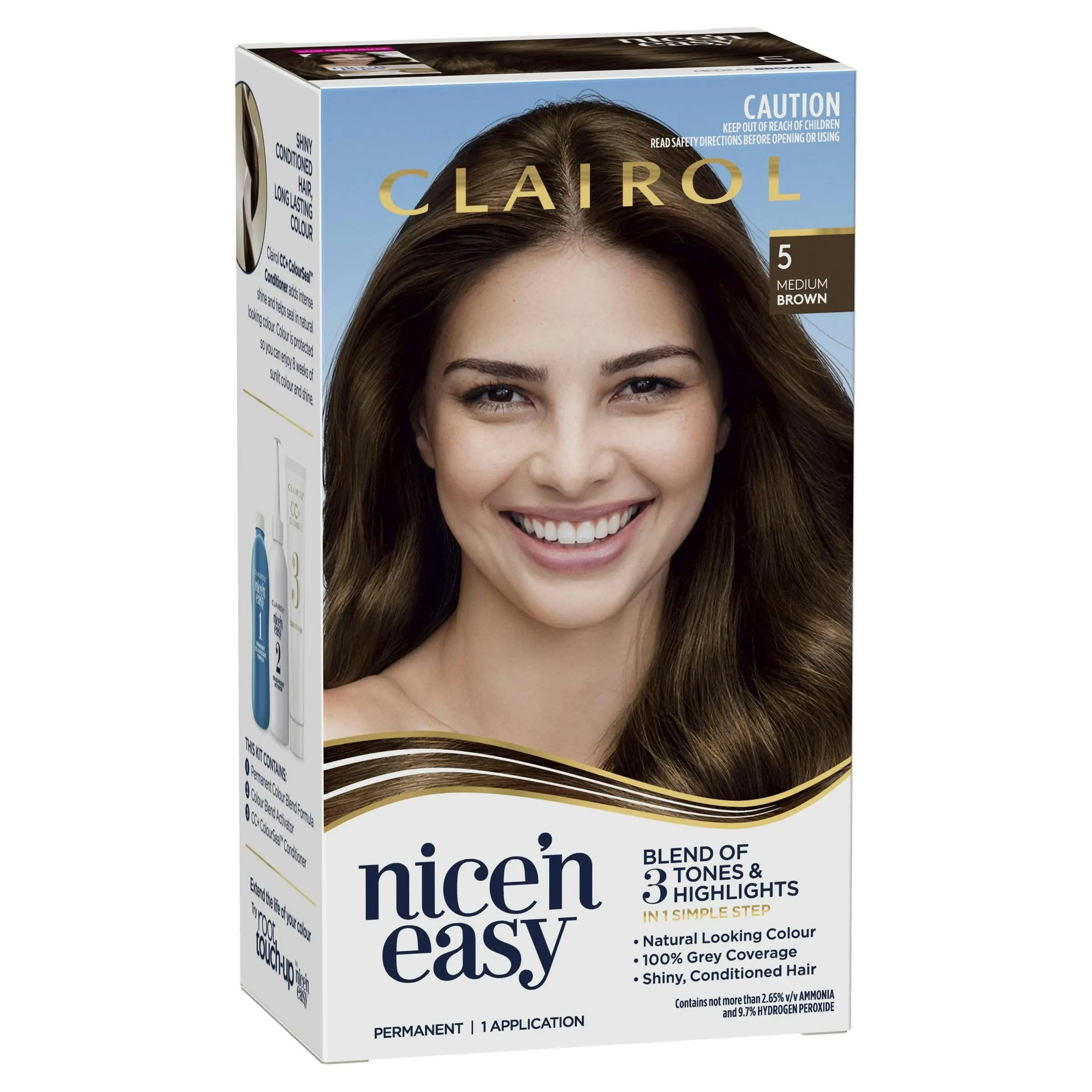 Clairol Nice 'N Easy 5 Natural Medium Brown