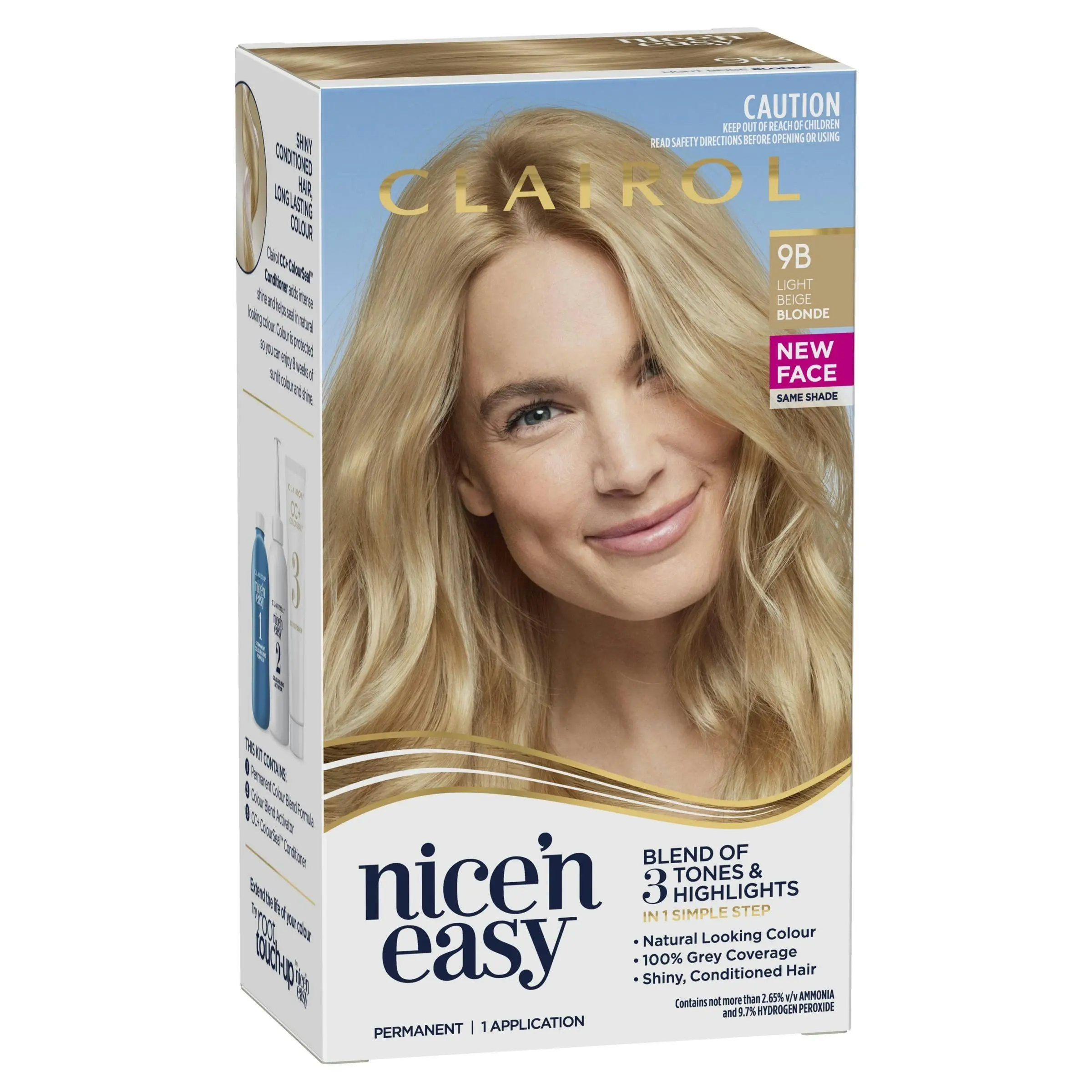 Clairol Nice 'N Easy 9B Light Beige Blonde