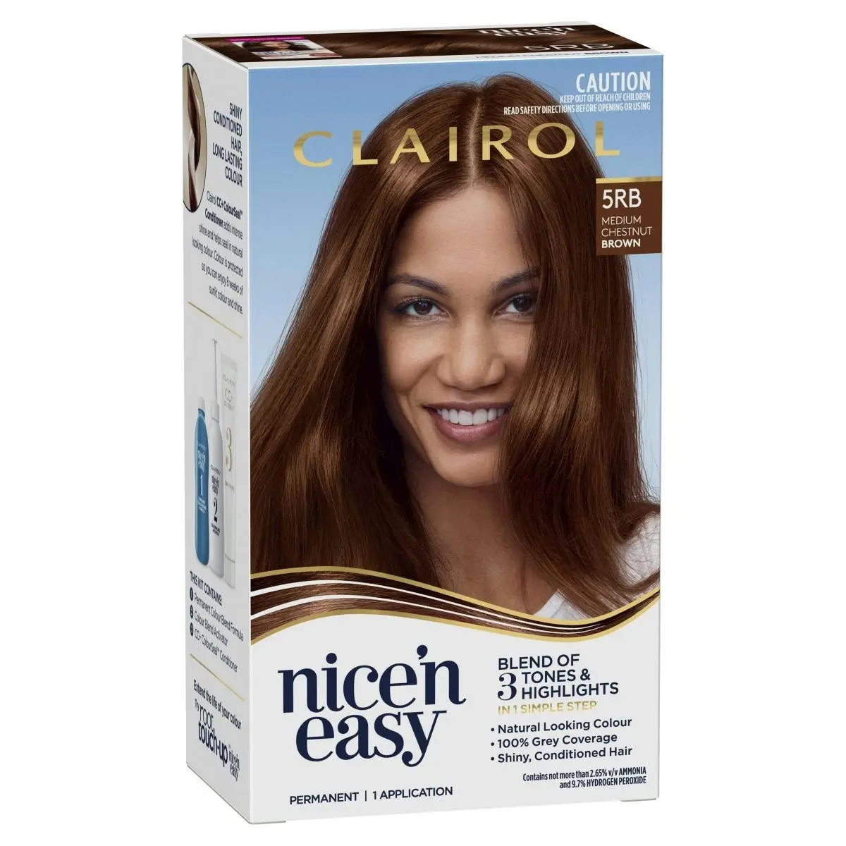 Clairol Nice 'N Easy 5RB Medium Chestnut Brown