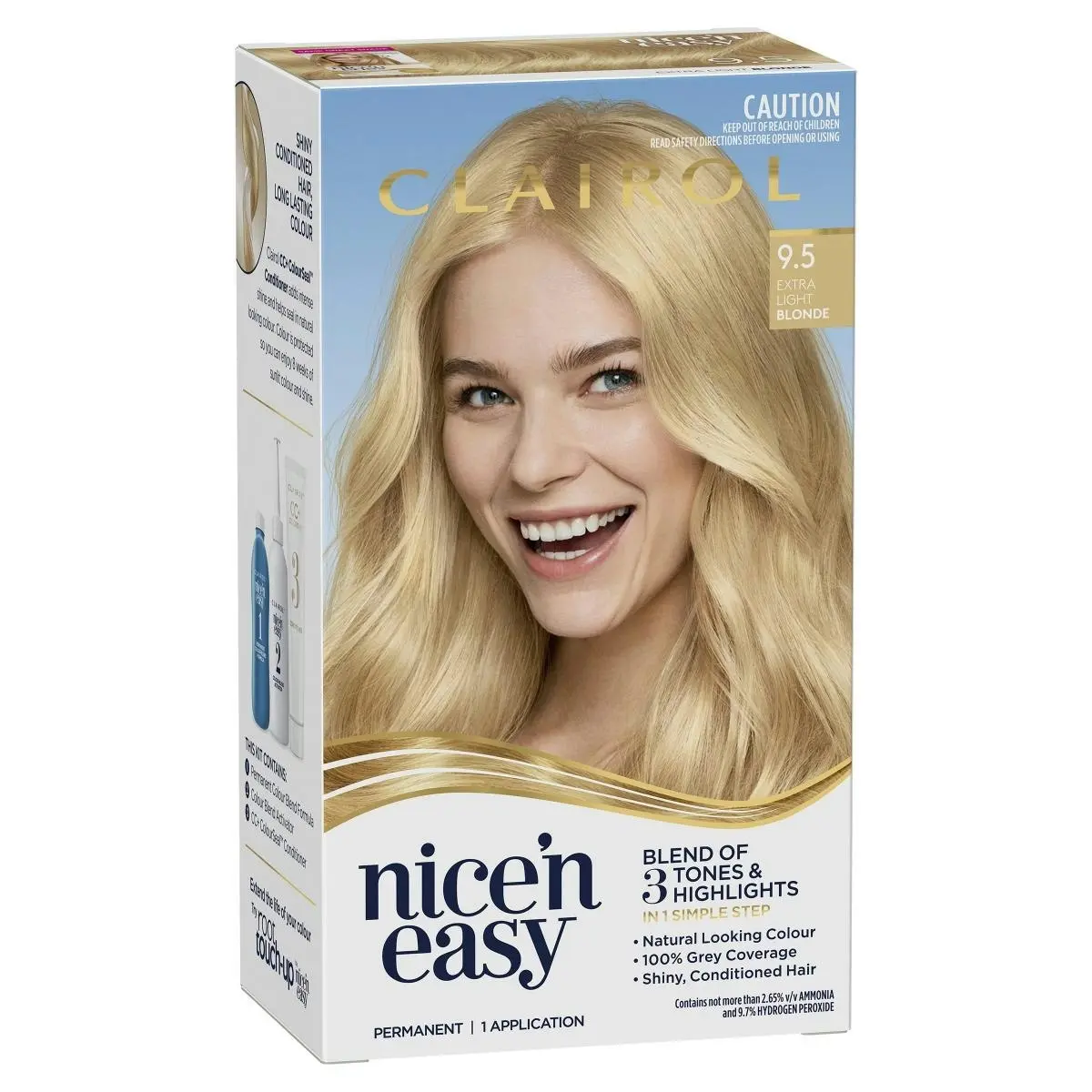 Clairol Nice 'N Easy 9.5 Extra Light Blonde