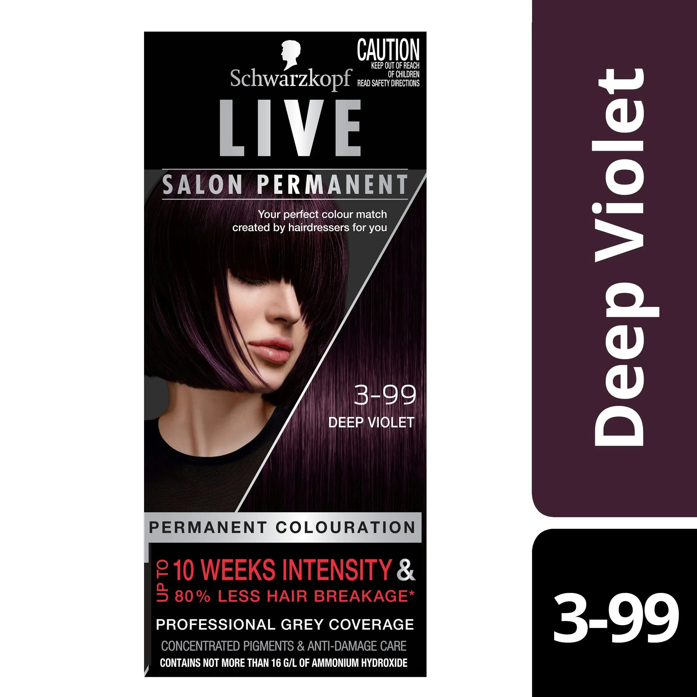 Schwarzkopf Live Salon Permanent 3-99 Deep Violet