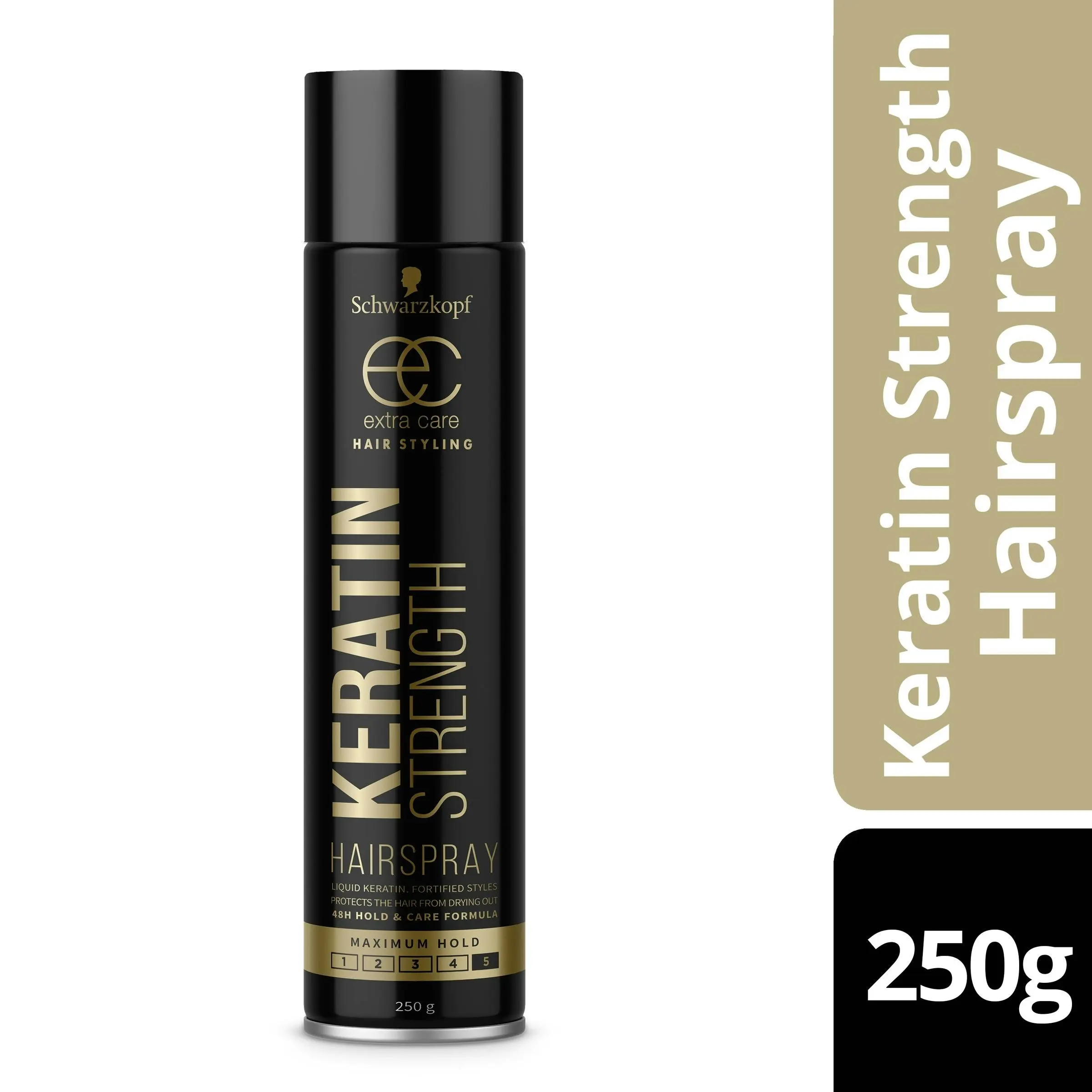 Schwarzkopf Extra Care Keratin Strength Hairspray 250g