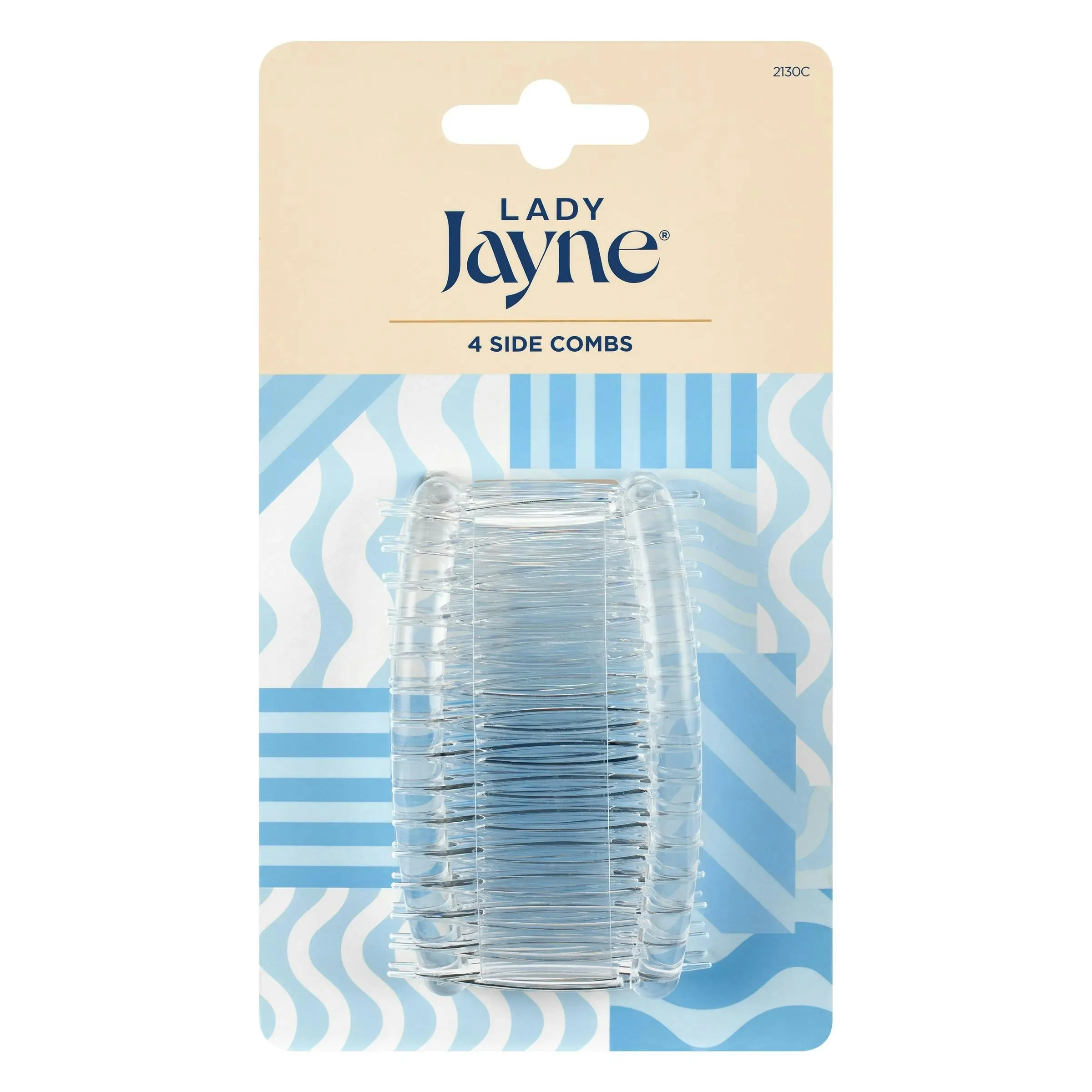 Lady Jayne Crystal Side Combs 4 Pack