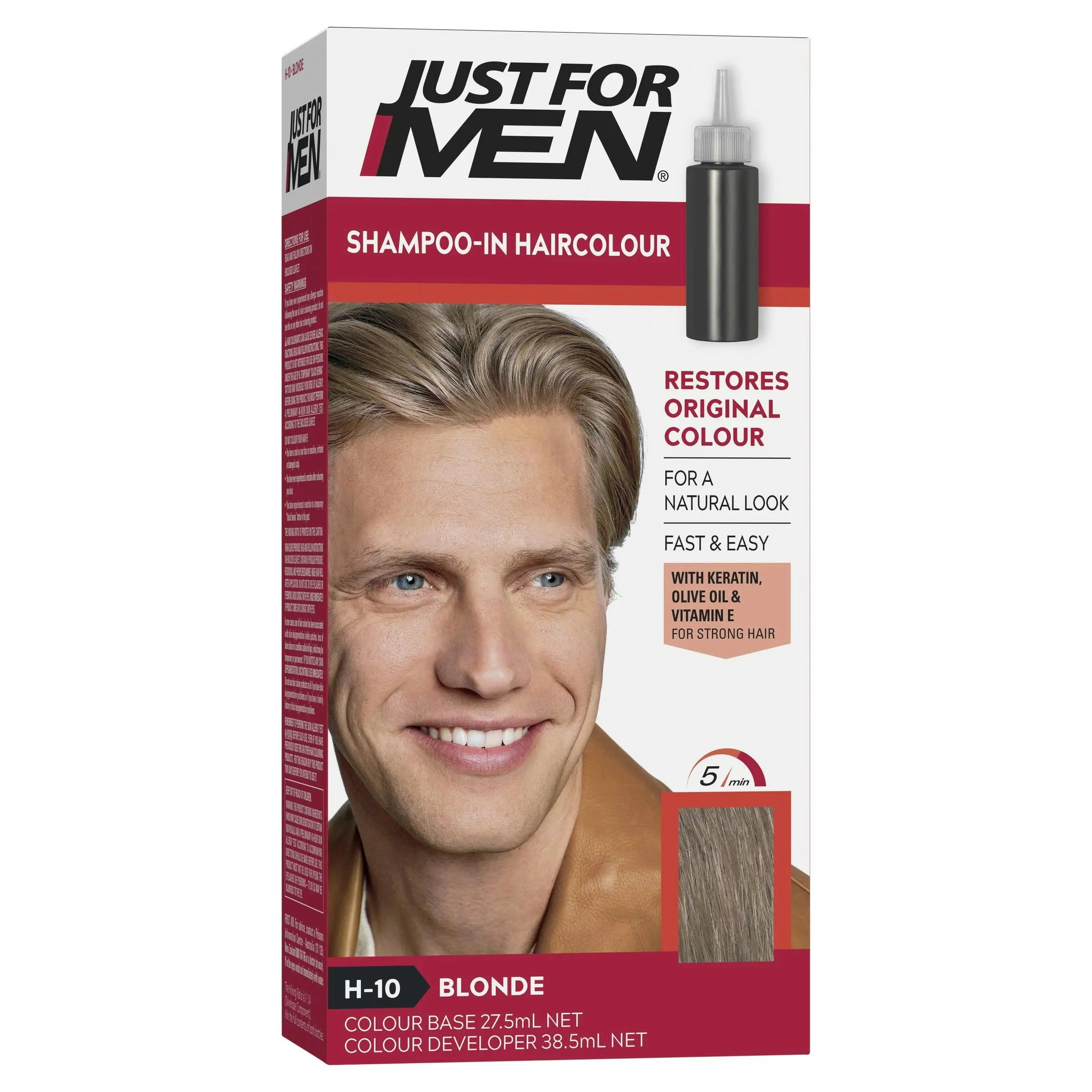 Just For Men Shampoo-In Haircolour H-10 Blonde