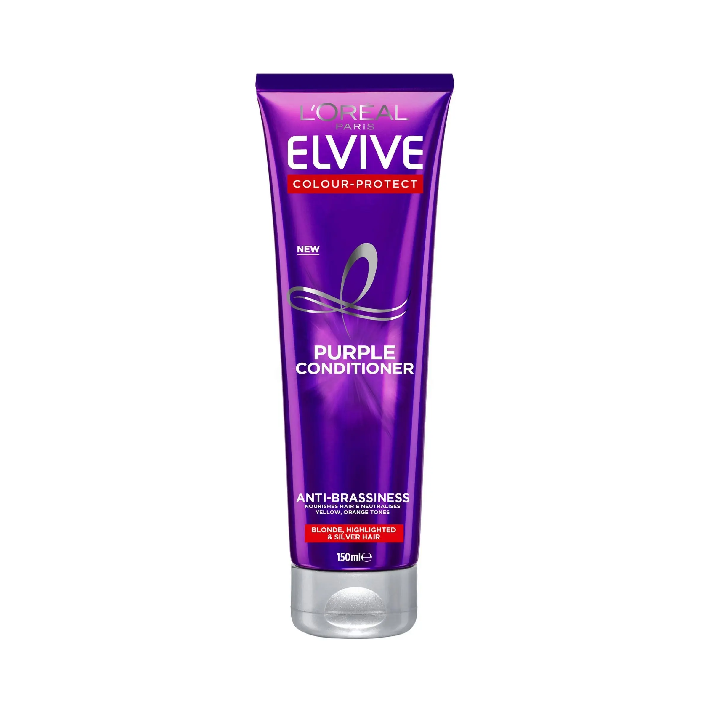 L'Oreal Elvive Colour Protect Purple Conditioner For Coloured Hair 150mL