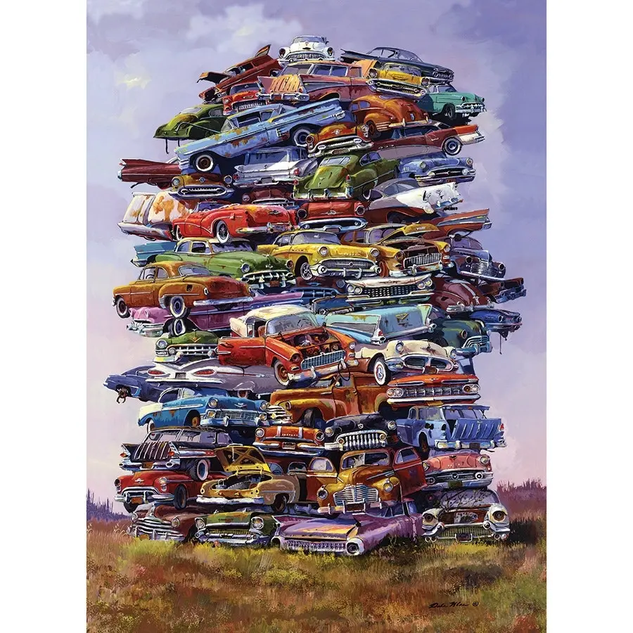 Fabulous Fifties Junkpile 1000 pc- Jigsaws