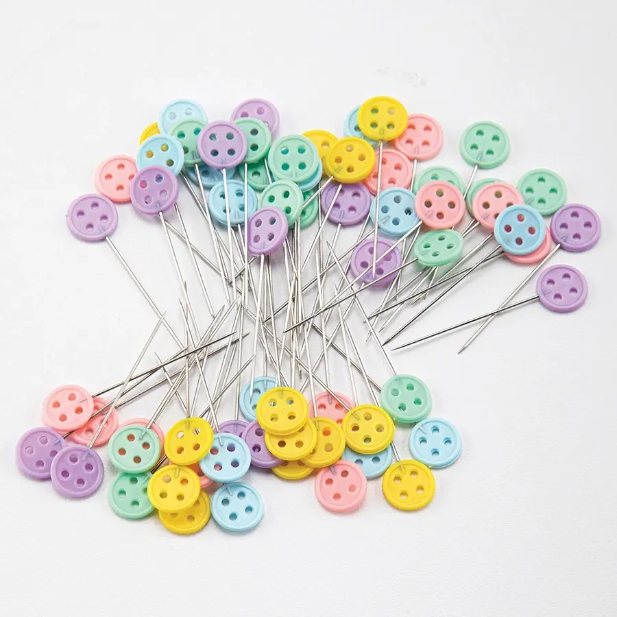 Button Pins 100-Pack