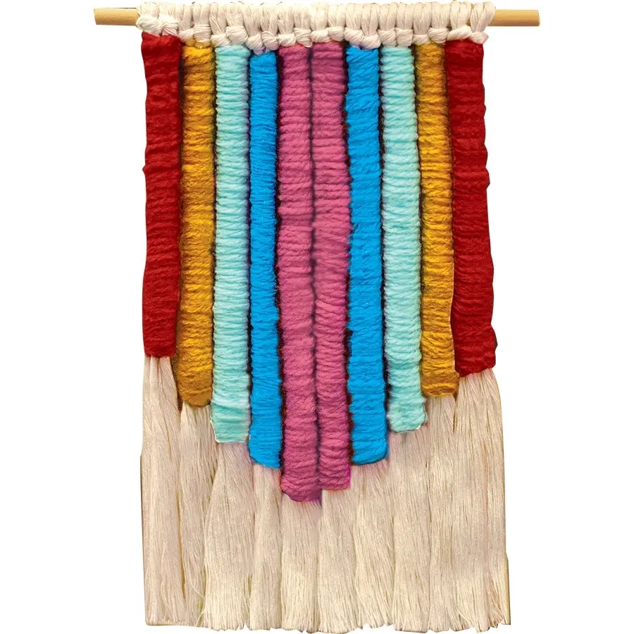 Multicolour Banner Macrame- Needlework