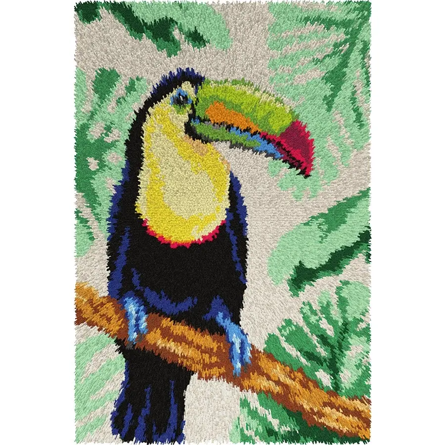 Toucan Latch Hook- Needlework