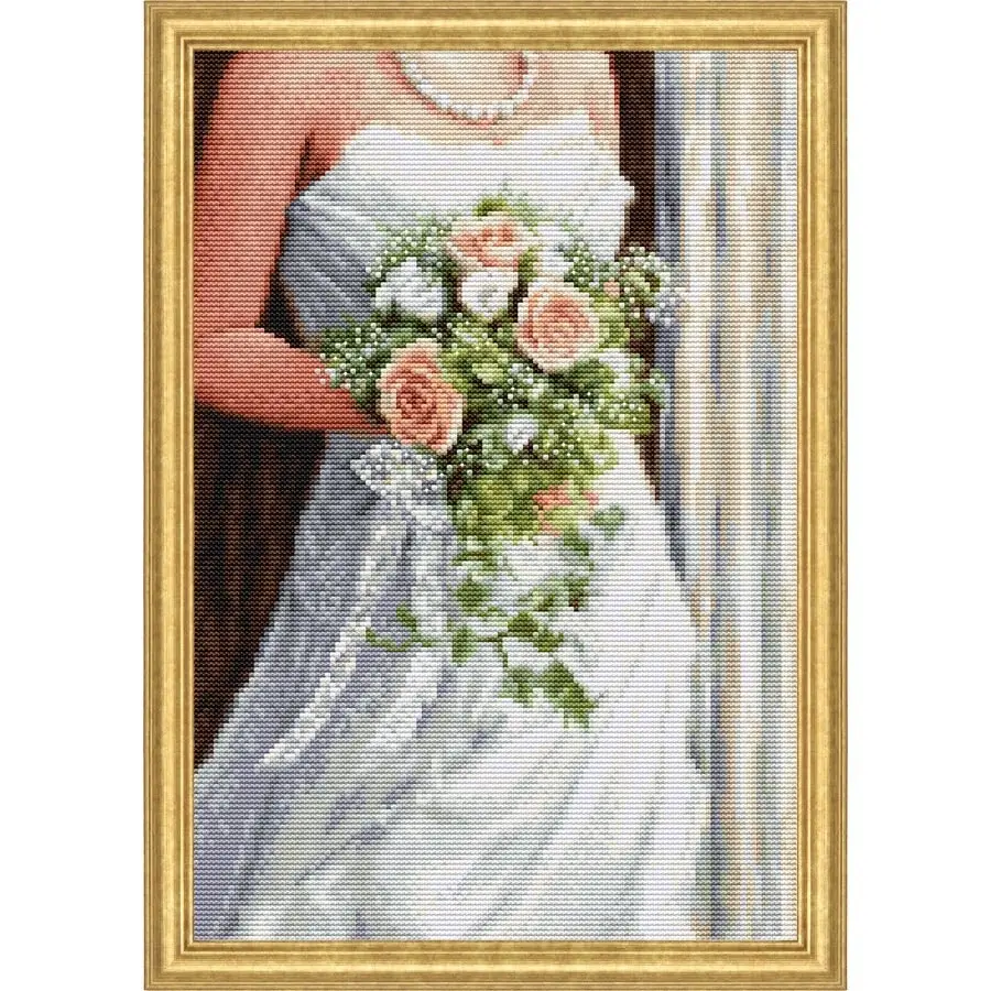 The Bride Cross Stitch- Needlework