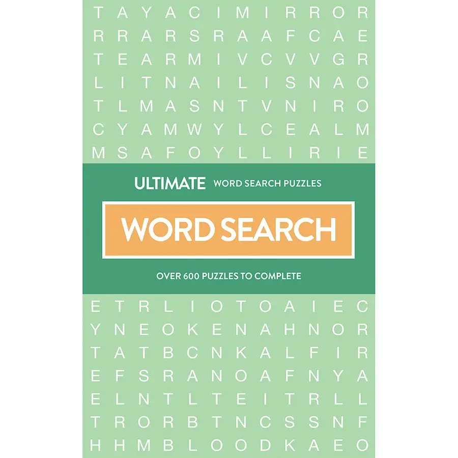 600 Puzzles Word Search- Book