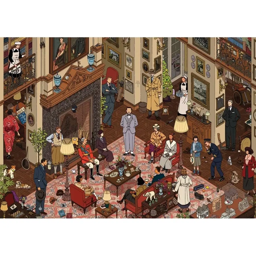 The World of Hercule Poirot Puzzle- Jigsaws